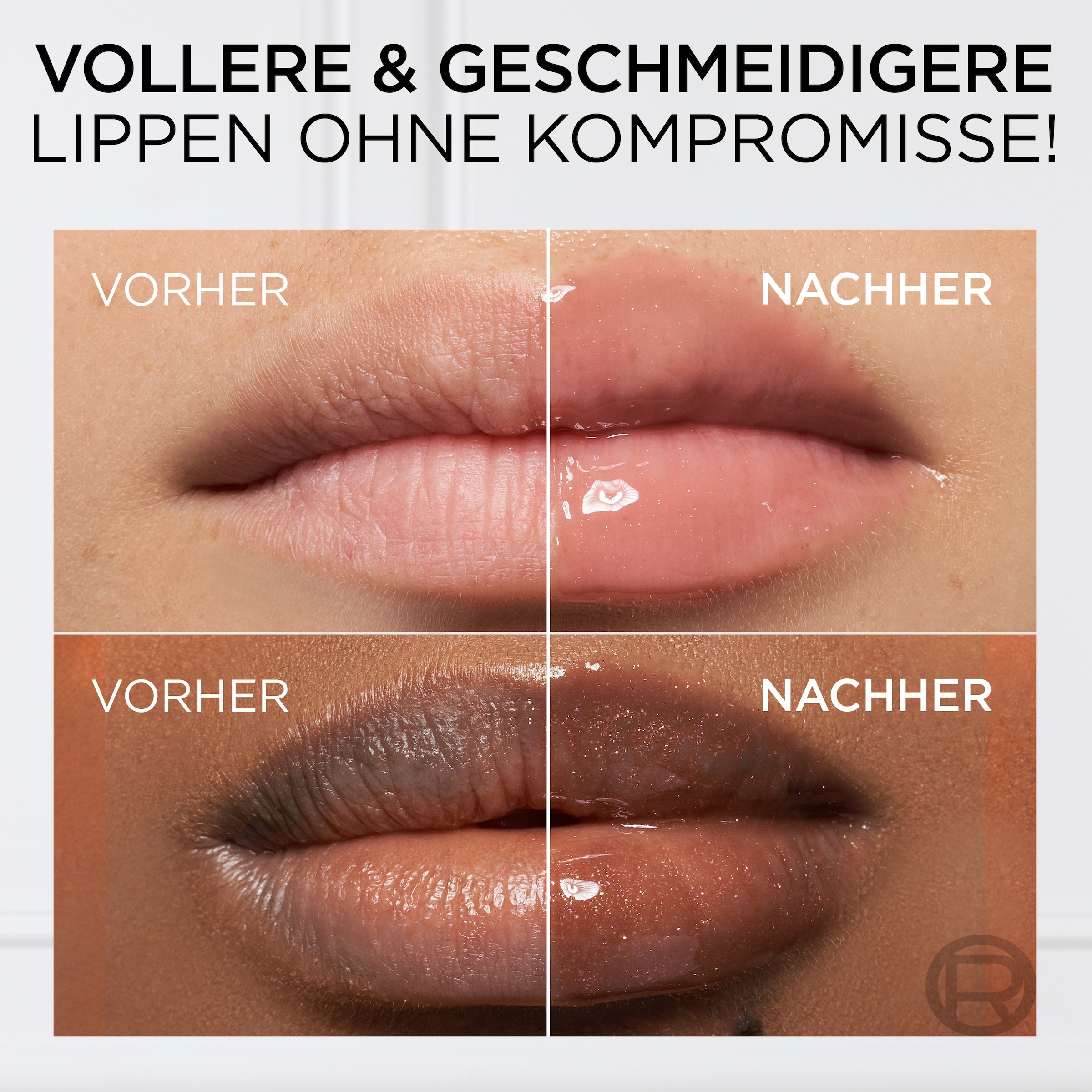 L'ORÉAL PARIS Lipgloss »L'Oréal Paris Plump Ambition Hyaluron Lip Oil«, mit Hyaluron