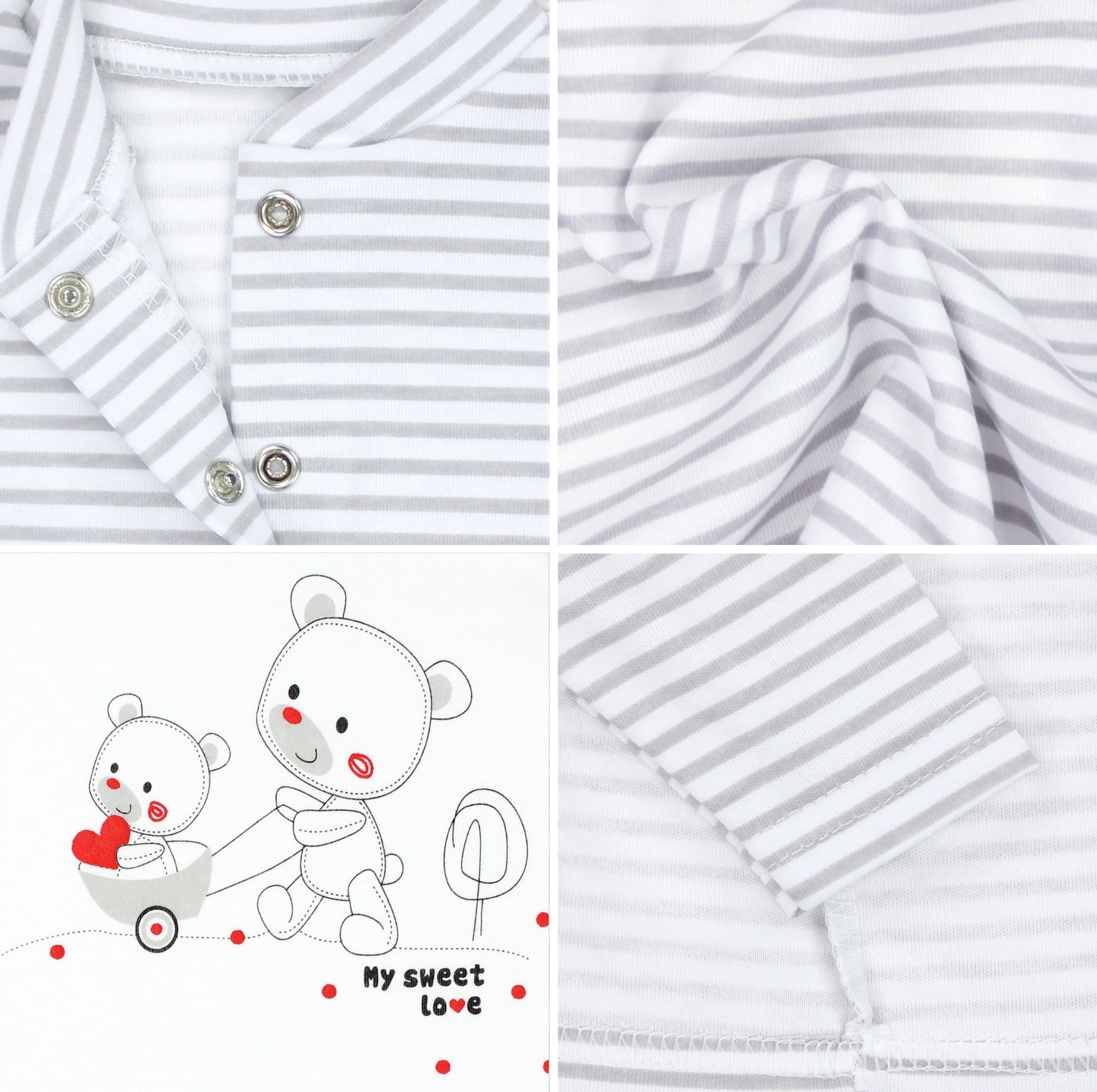 TupTam Strampler »Set Baby Unisex Strampler-Set mit Aufdruck Spruch 2-tlg«