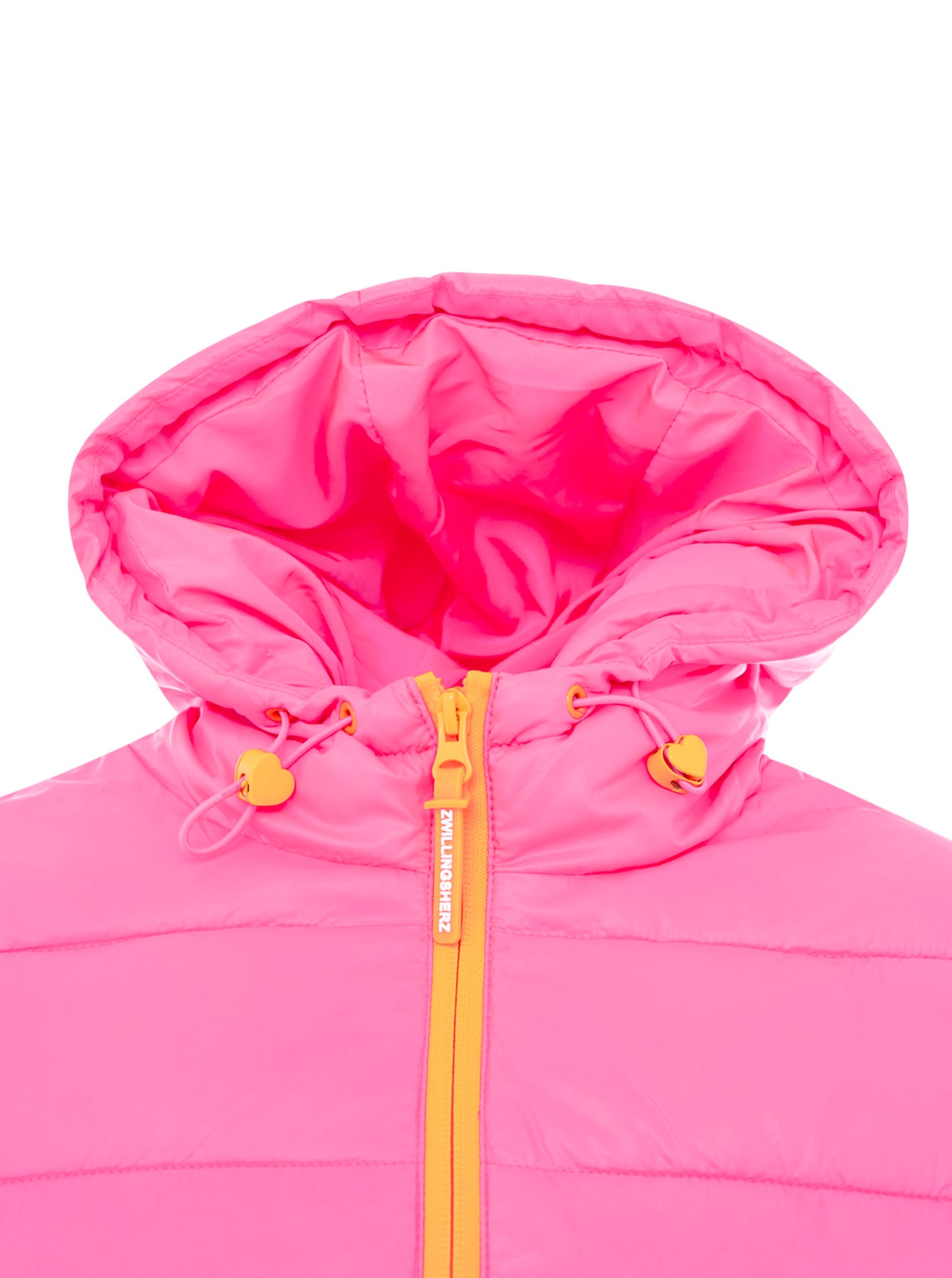 Zwillingsherz Steppjacke »„Good Vibes“« gesteppte Partien vorne und hinten, seitliche Einsätze elastisch