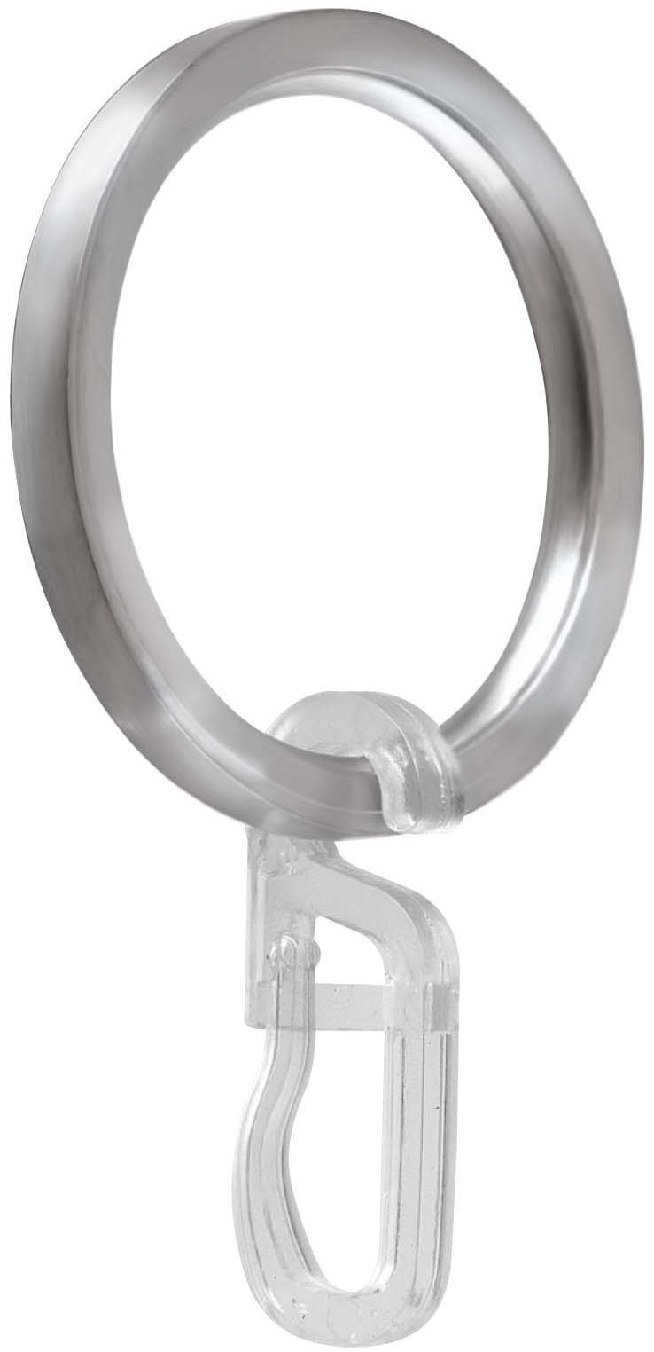 GARESA Gardinenring »Ring mit Haken«, (20 St.), für Durchmesser bis 20mm,  Aluminium, einfache Montage online kaufen