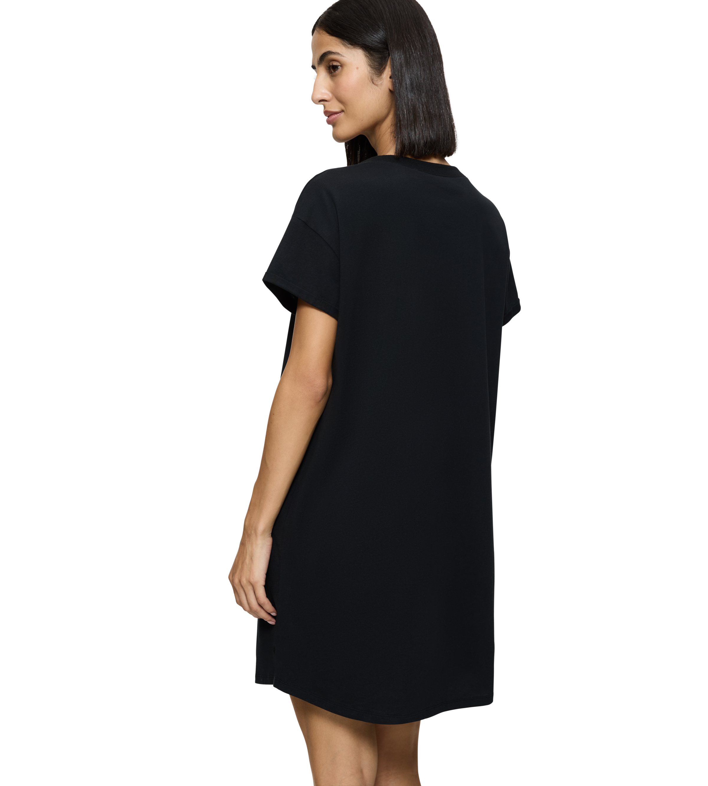 Triumph Nachthemd »Nightdresses NDK X«, weich, atmungsaktiv, gerippter Rundhalsausschnitt, Kurzarm