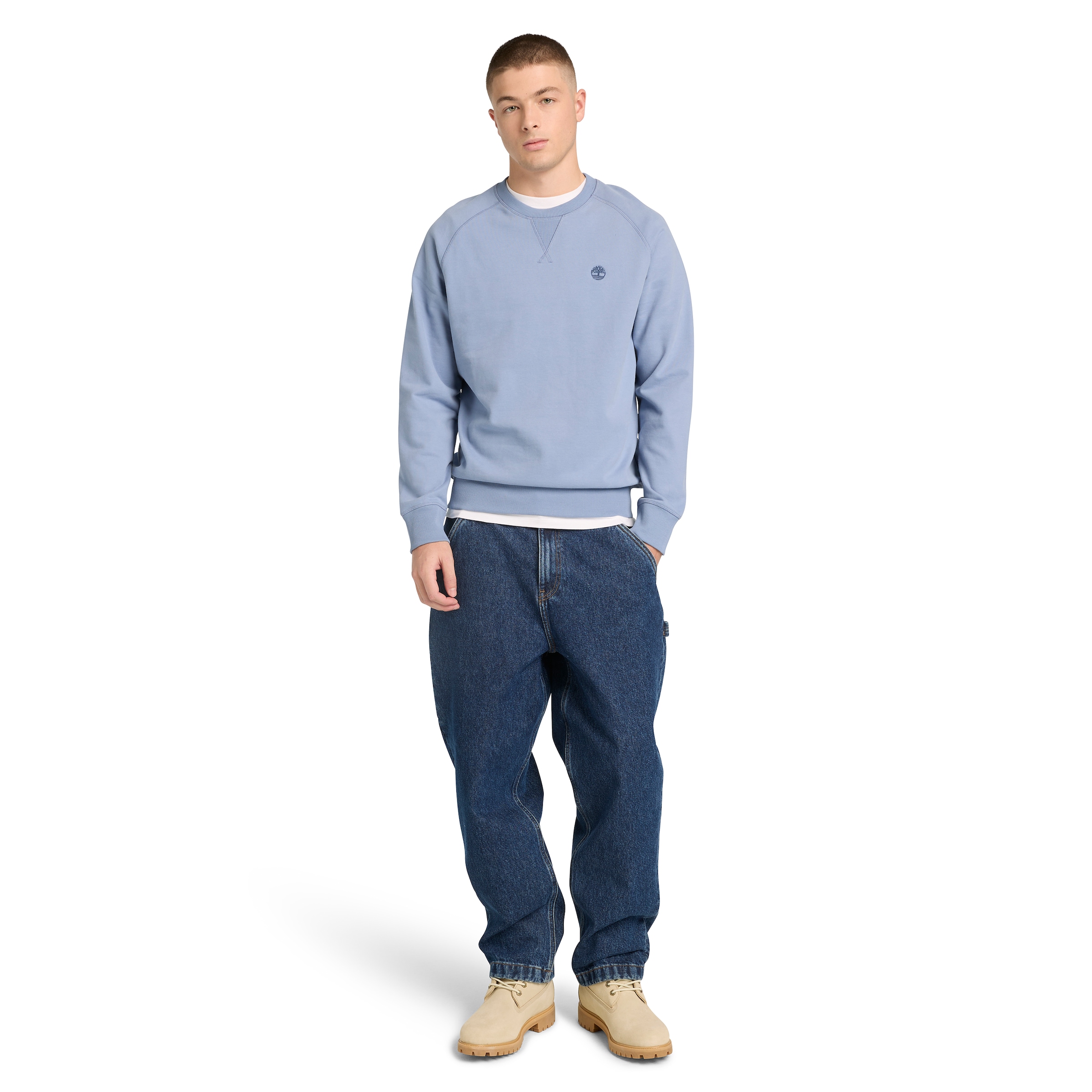Timberland Sweatshirt »EXETER RIVER Loopback Crew Neck Swe«, 1 tlg. sportlicher Stil, bequemer Schnitt
