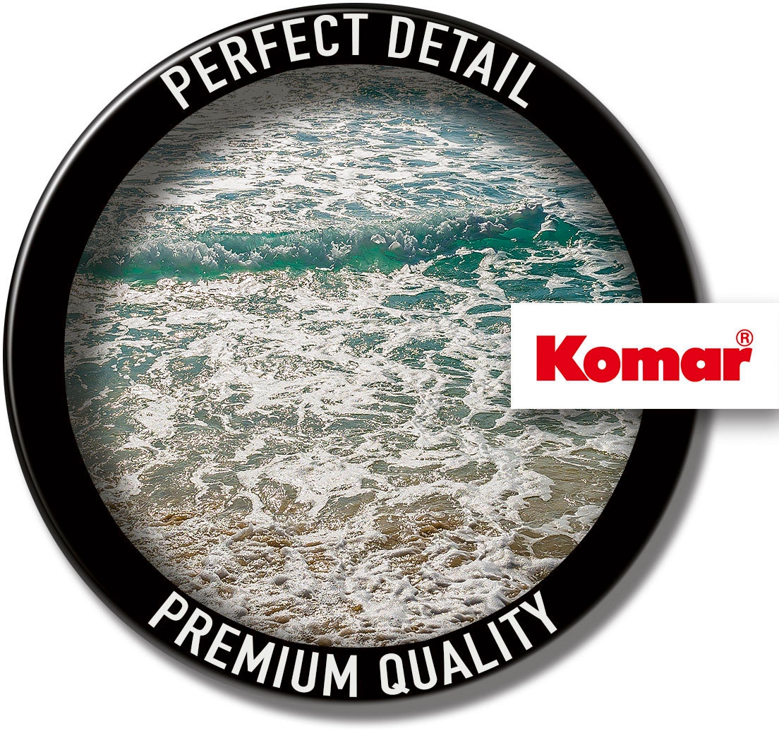 Komar Fototapete »Digitaldruck Vlies -  Seaside - Größe 300 x 250 cm« bedruckt glatt Wohnzimmer, Schlafzimmer