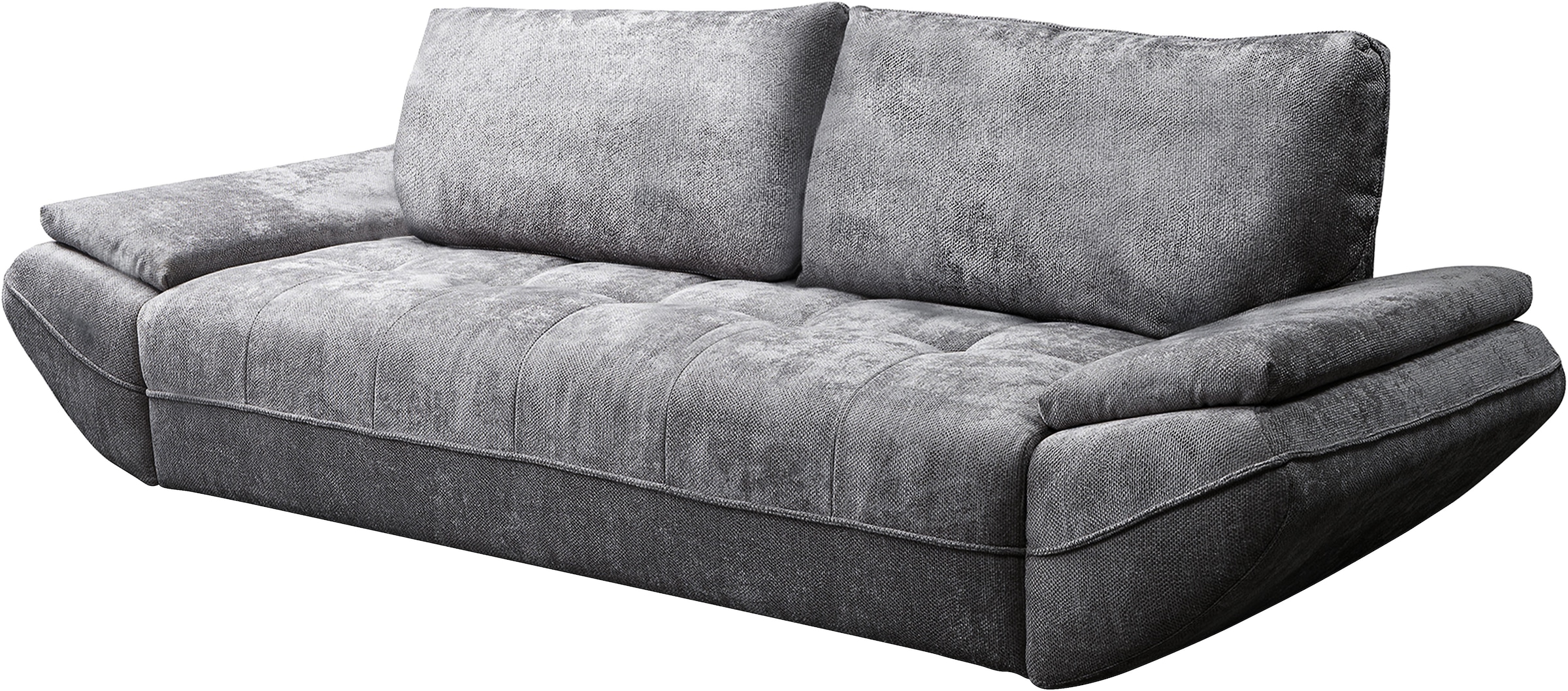 exxpo - sofa fashion Big-Sofa inkl. Bettfunktion und Bettkasten,toller Sitzkomfort, Steppung im Sitz
