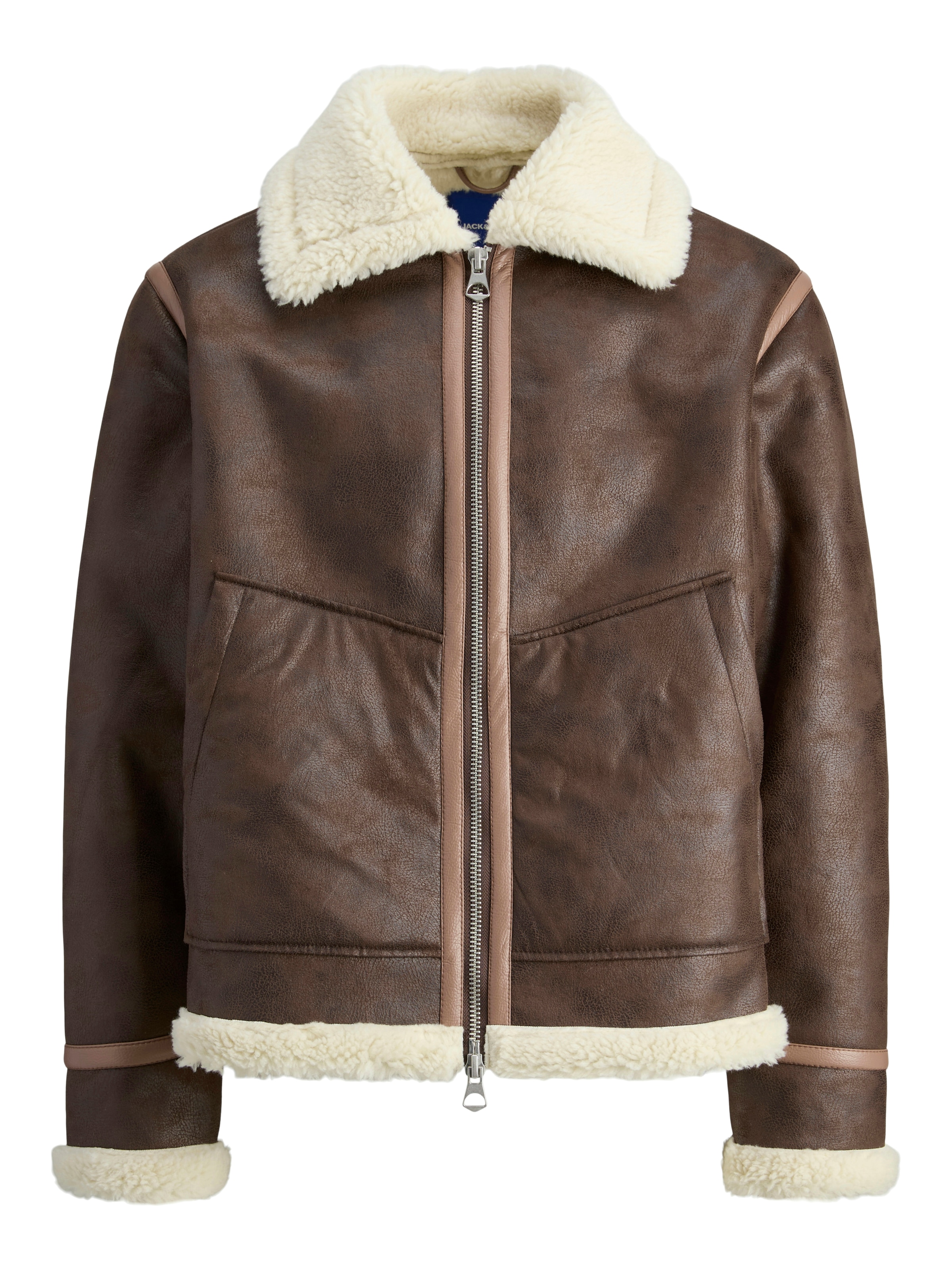 Jack & Jones Bomberjacke »JORLIVERPOOL AVIATOR JACKET SN«, ohne Kapuze