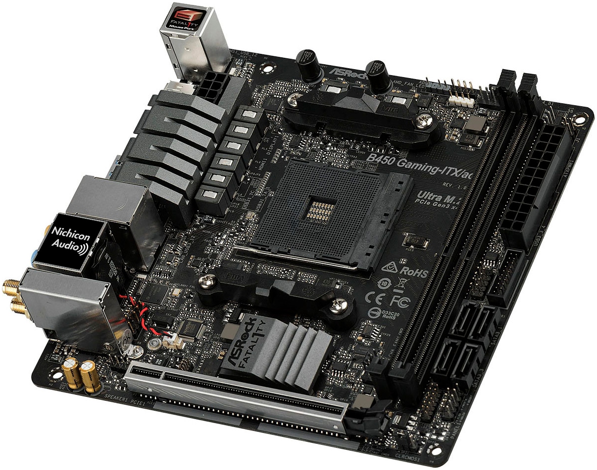 Asrock Mainboard »Fatal1ty B450 Gaming-ITX/ac«