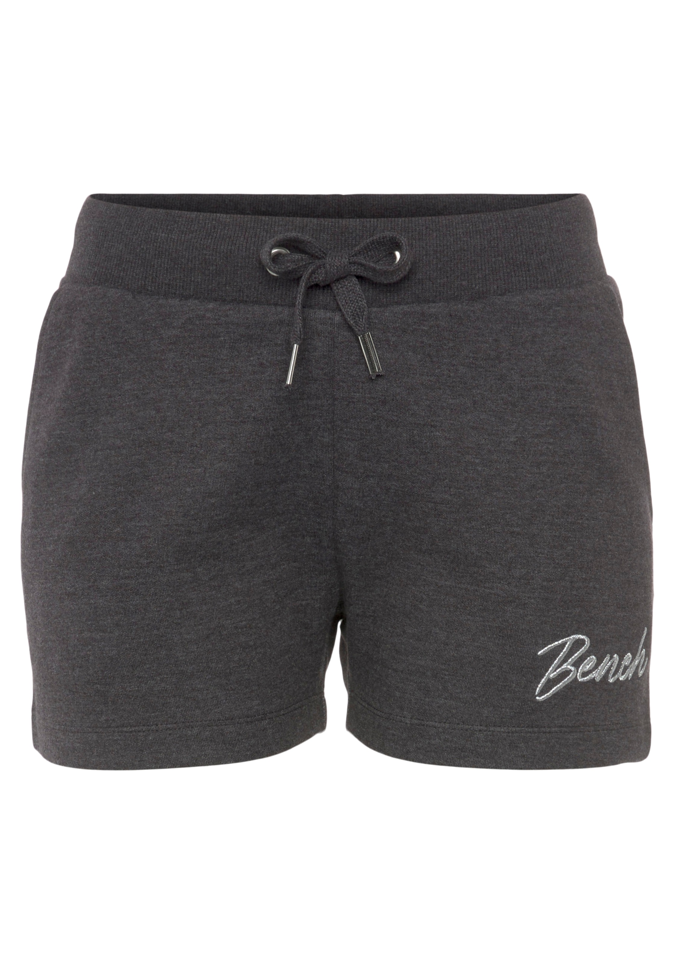 Bench. Loungewear Relaxshorts »-Sweatshorts, Lounge-Shorts«, mit kleiner glänzenden Logostickerei, Loungewear, Loungeanzug