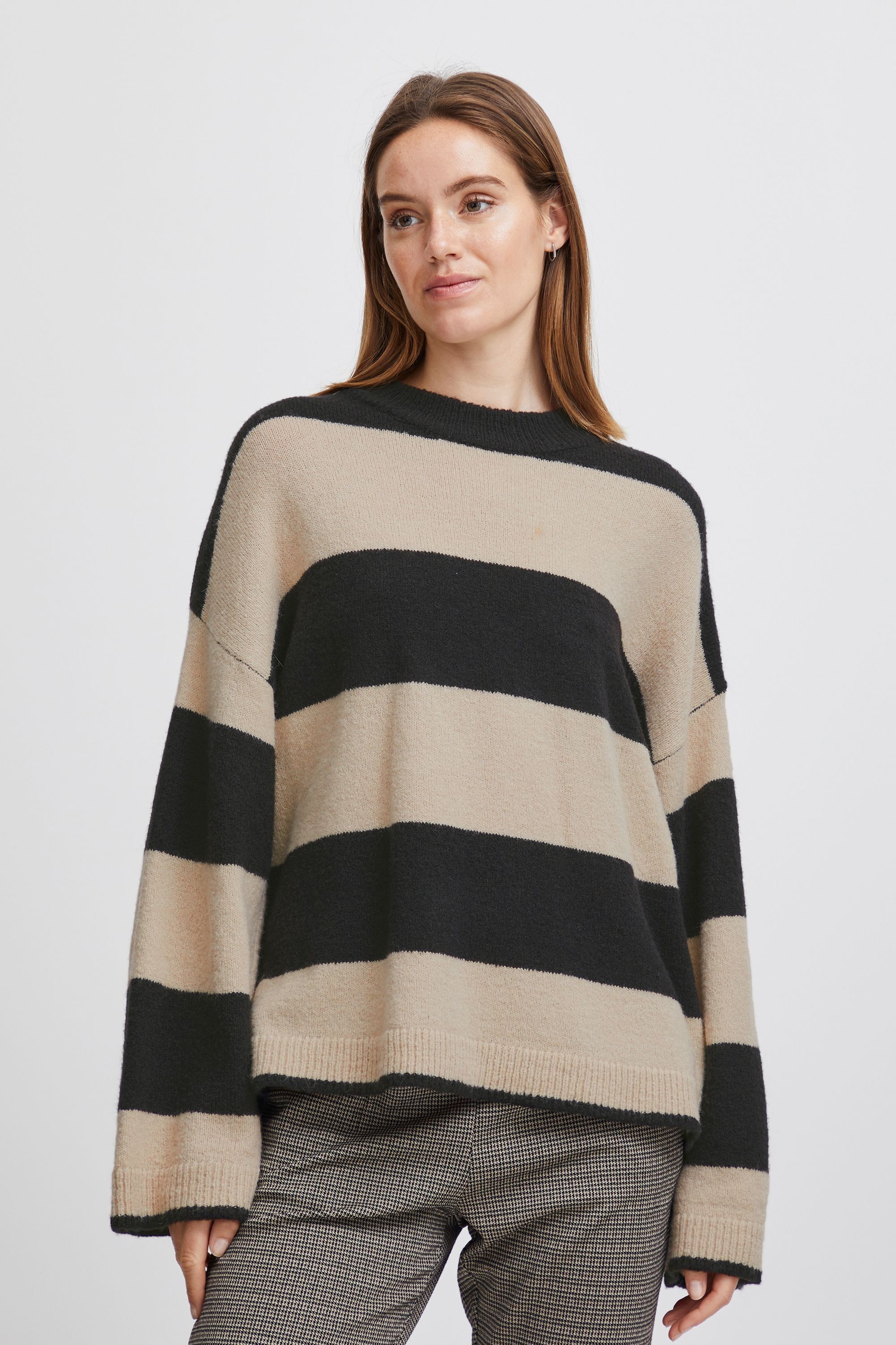 b.young Strickfleece-Pullover »Strickpullover BYOmartha«