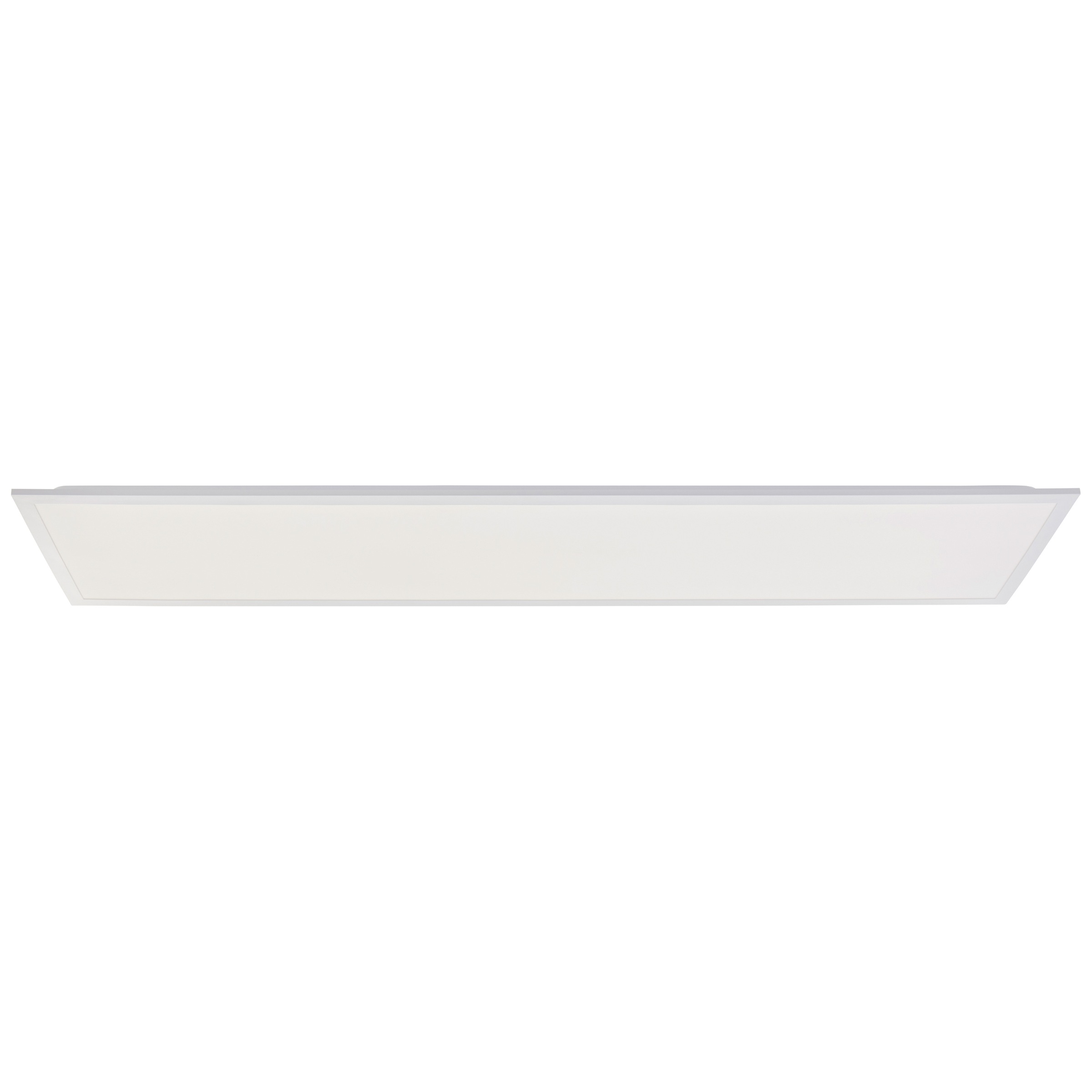 Brilliant LED Deckenleuchte »Briston«, LED Deckenaufbau-Paneel, 120x30 cm, 4600 lm, 4000 K, Aluminium