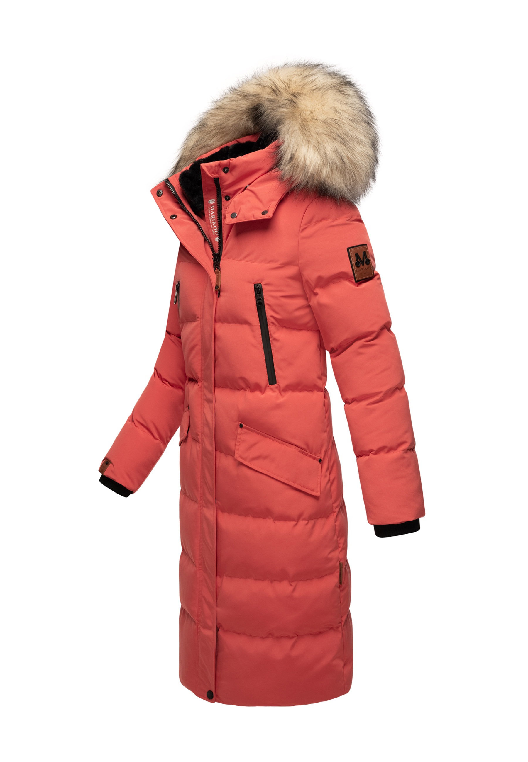Marikoo Winterjacke »Marikoo Schneesternchen Damen Winter Steppjacke B890«