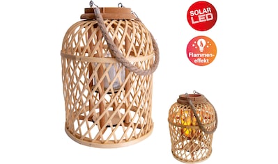 näve LED Solarleuchte »Basket«, 1 flammig-flammig, Outdoor Leuchte>>Basket kaufen