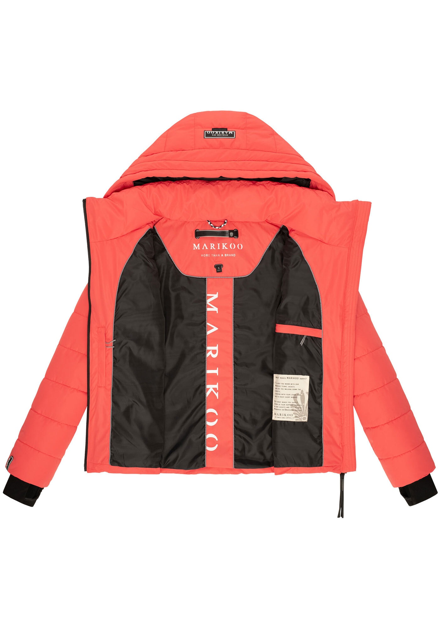 Marikoo Winterjacke »Marikoo Samuiaa Damen Steppjacke B986«