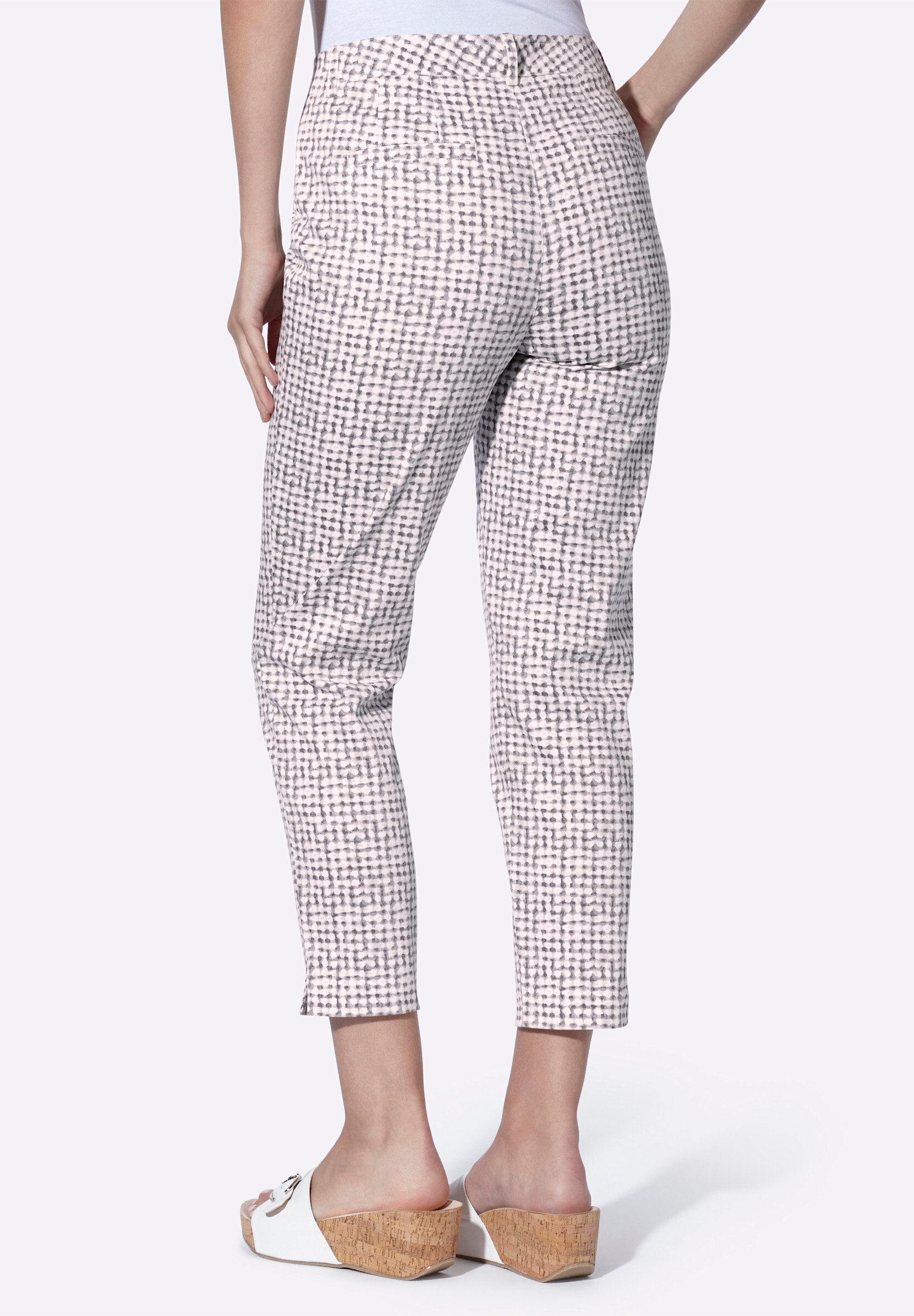 heine Funktionshose »Druckhose Druckhose mit Beinschlitzen«