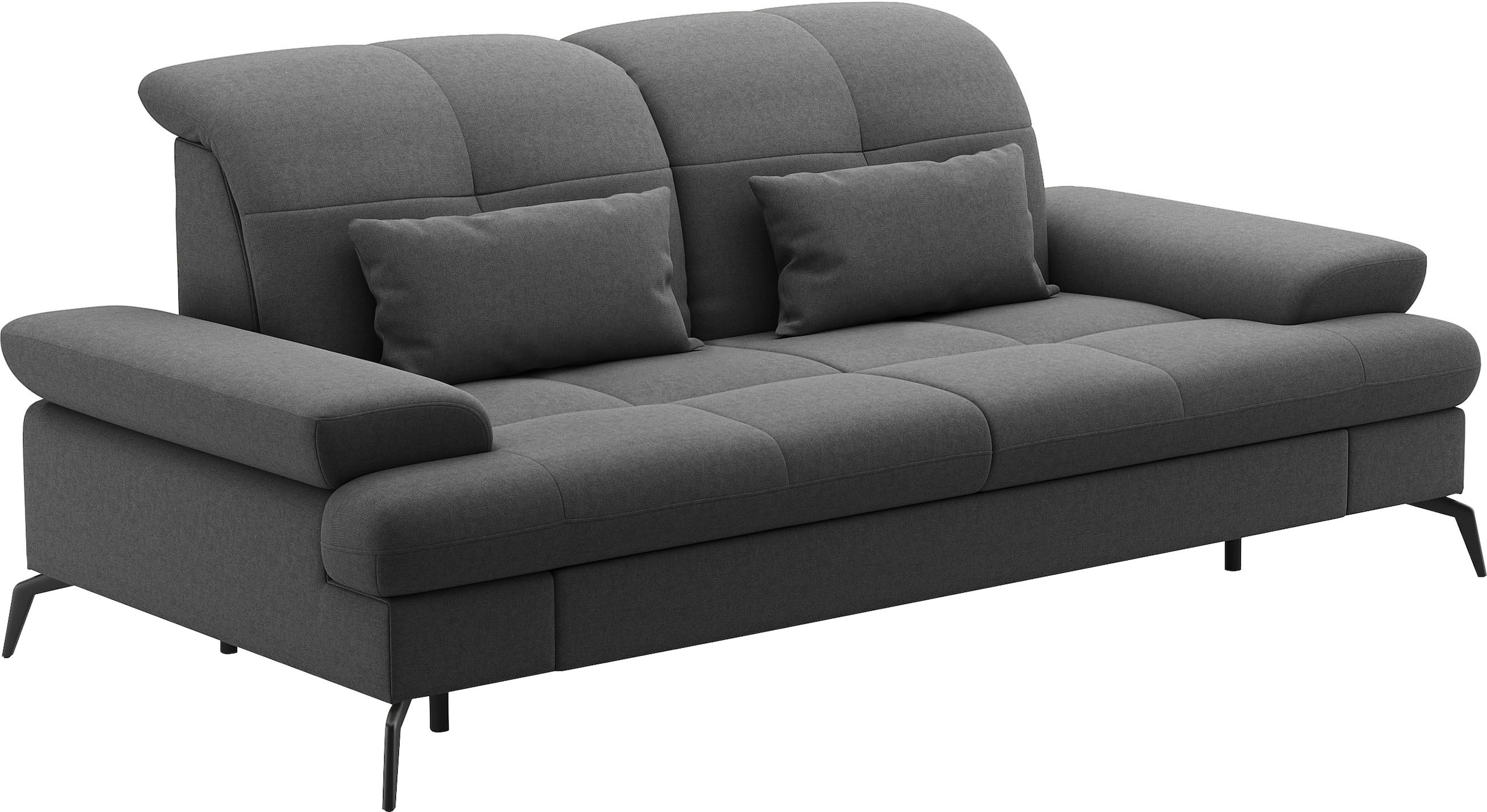 sit&more 2,5-Sitzer »Amica,  inkl. Sitztiefenverstellung und Armteilverstellung« wahlweise mit Kopfteilverstellung und Bettfunktion