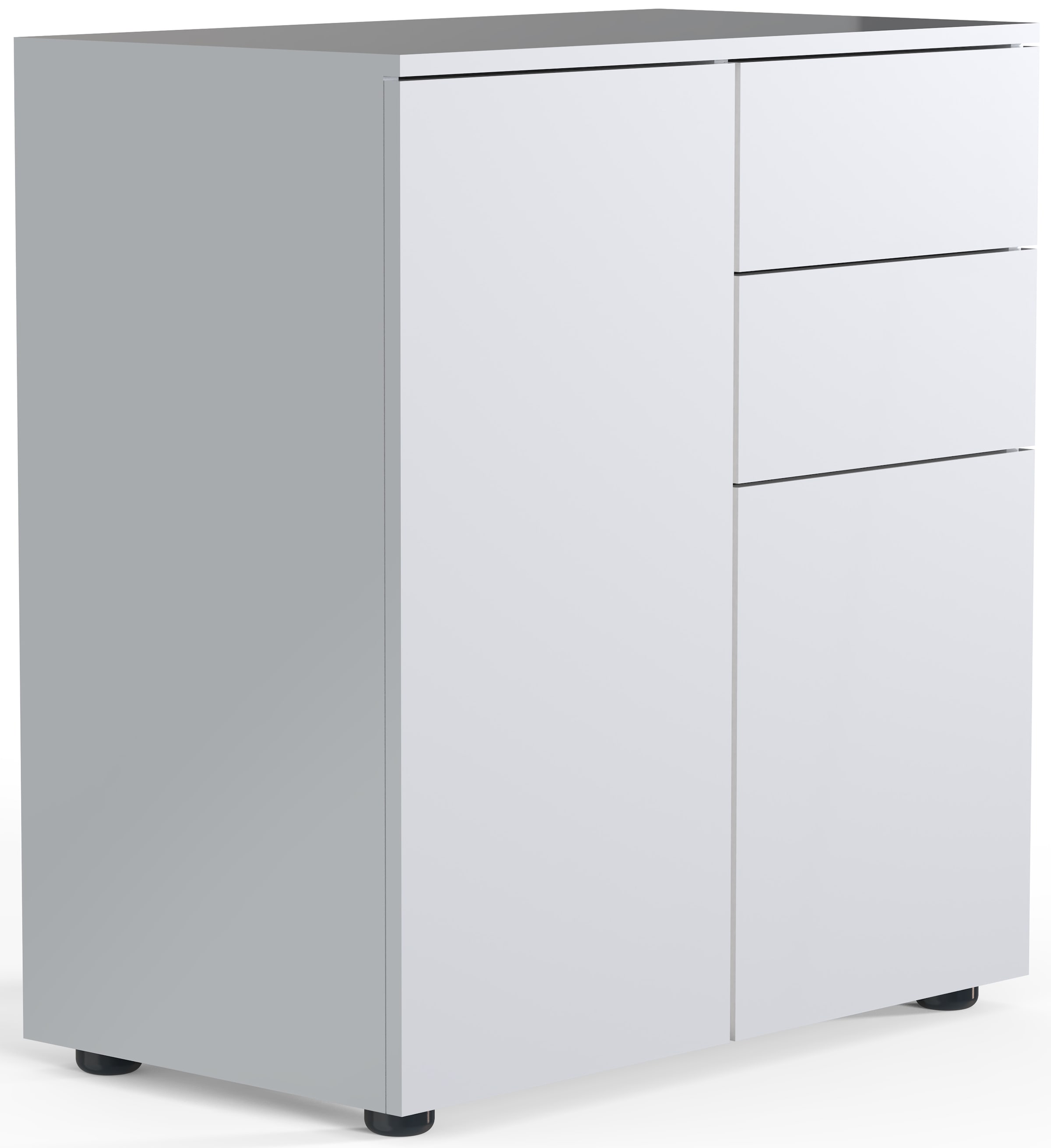 VCM Kommode »Holz Kommode Sideboard Anrichte Dalosa 4 Schublade« 1 Stk. tlg.