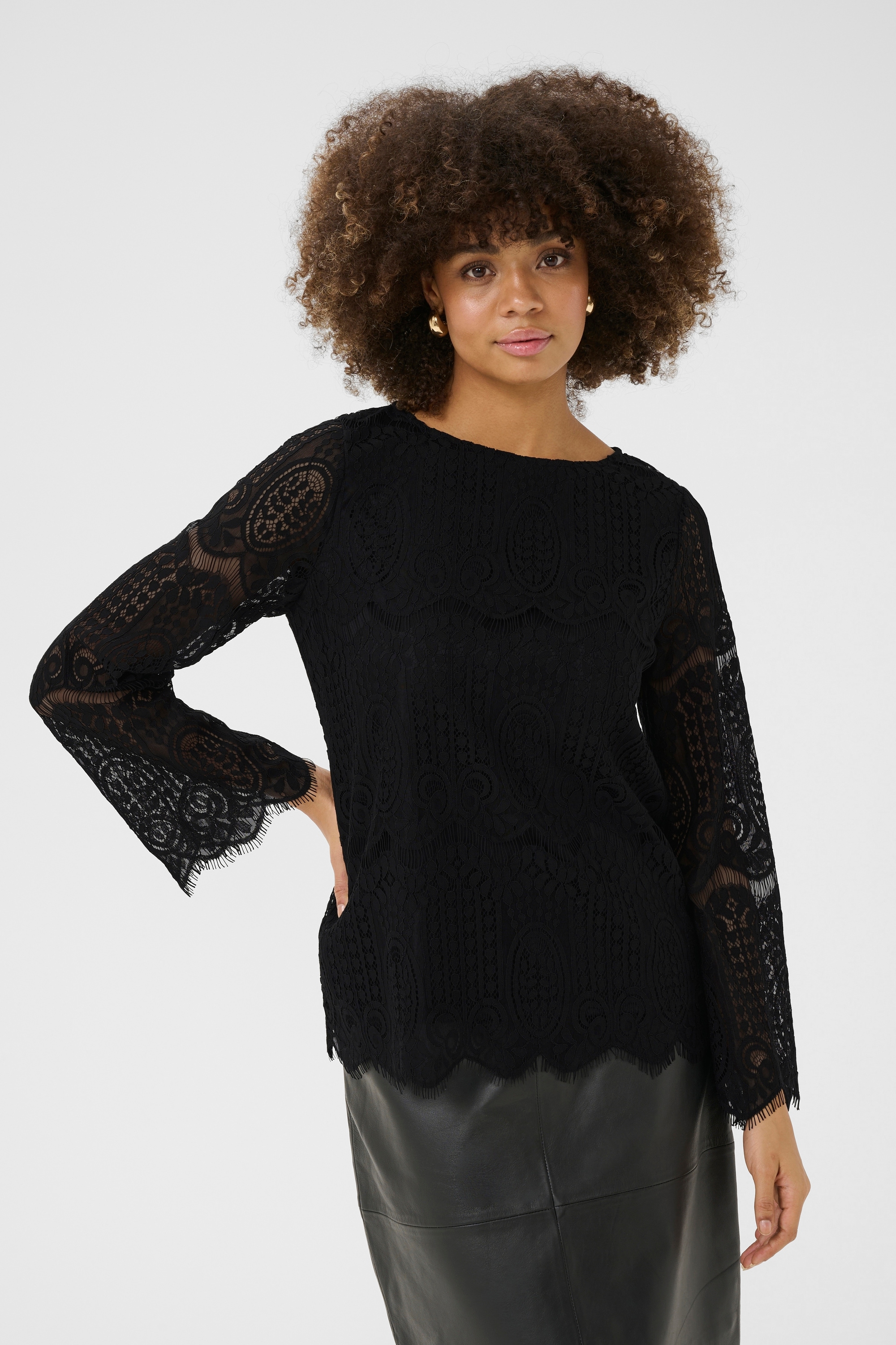 Culture Langarmbluse »Damen Langarm-Bluse CUcroba«