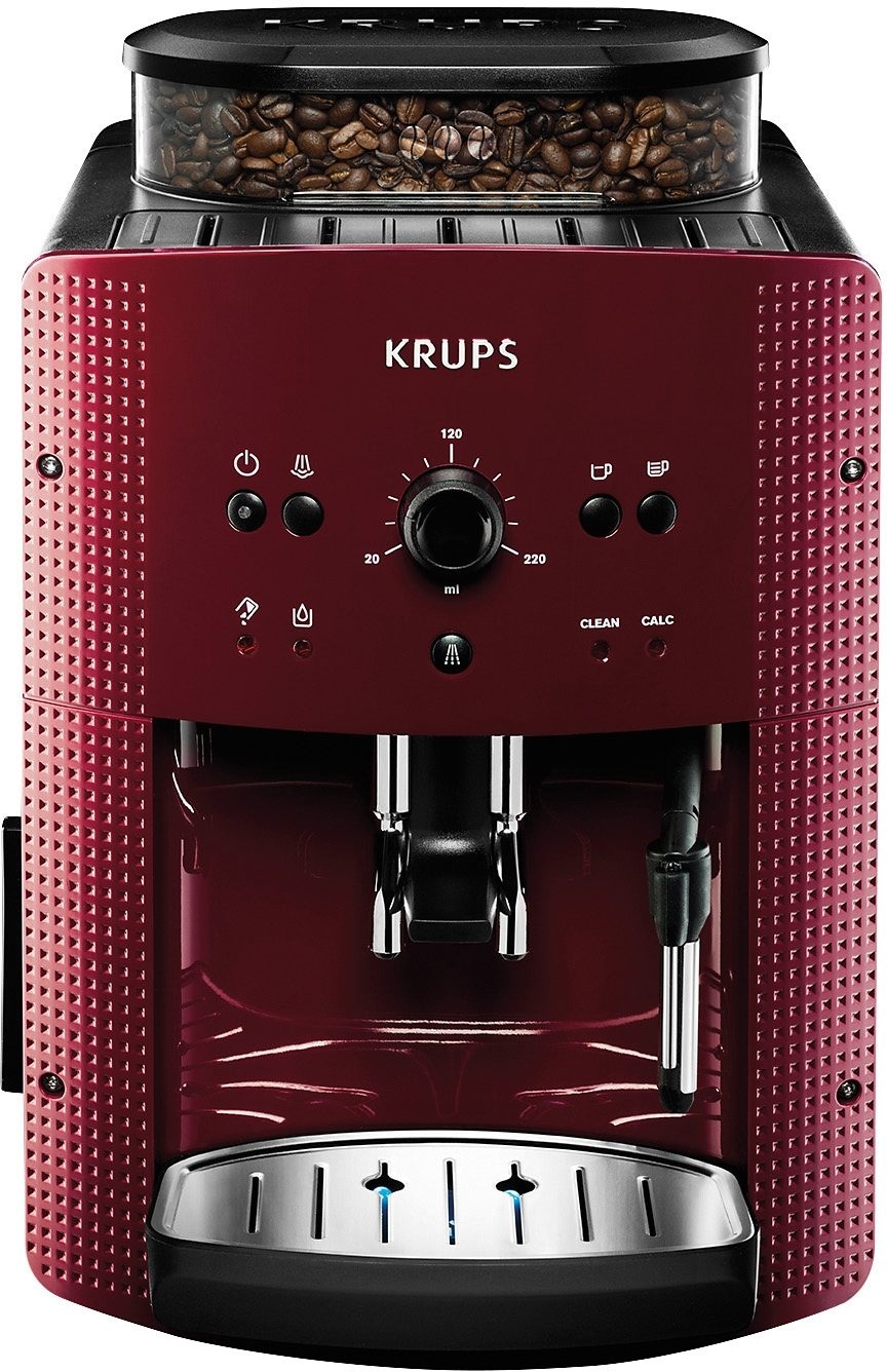 Krups Kaffeevollautomat »EA8107 Arabica«, 2-Tassen-Funktion, manueller Dampfdüse, 2 voreingestelle Kaffeestärken