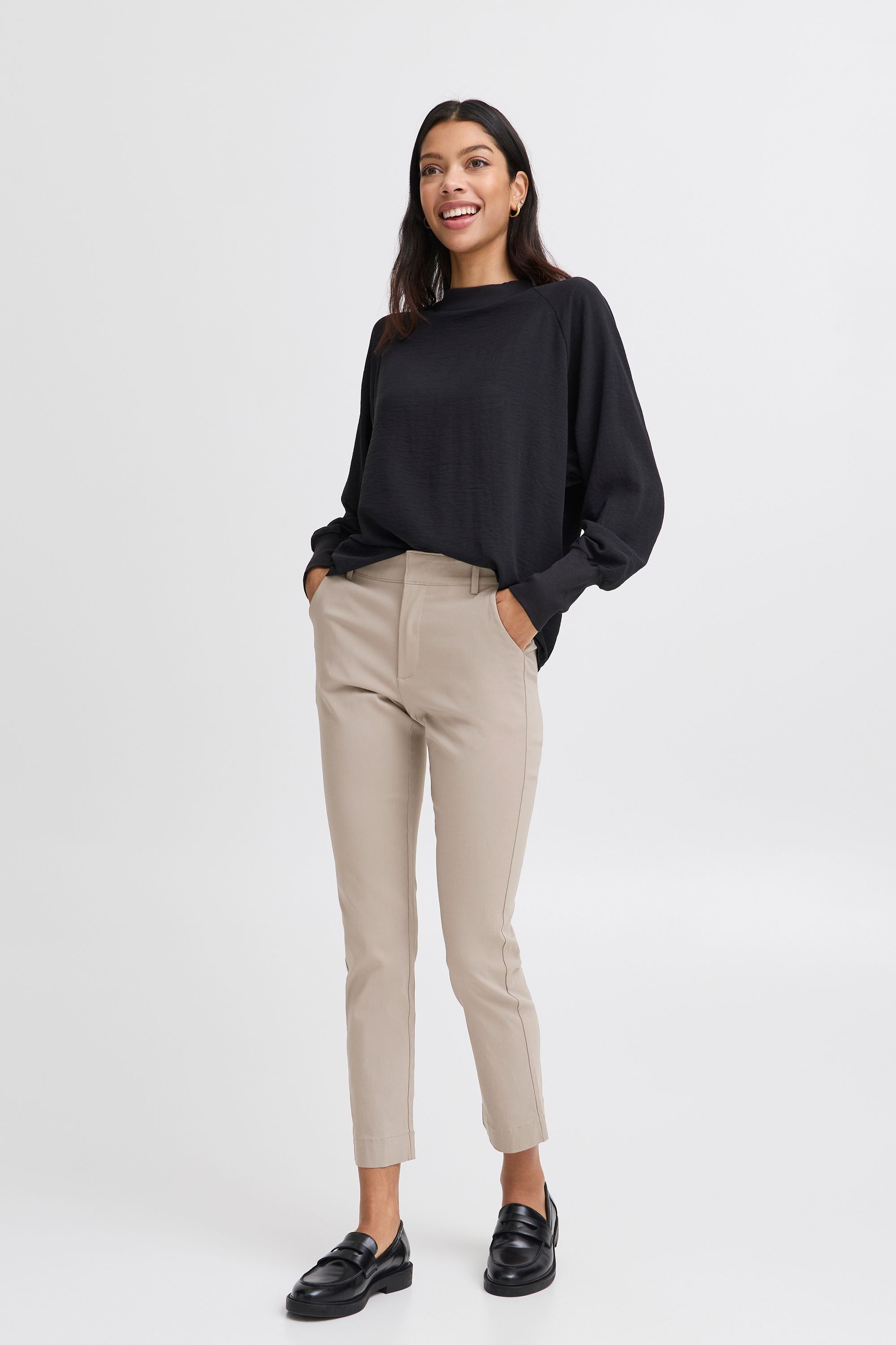 b.young Chinohose »Chinohose BYDIXI STRAIGHT PANTS -«