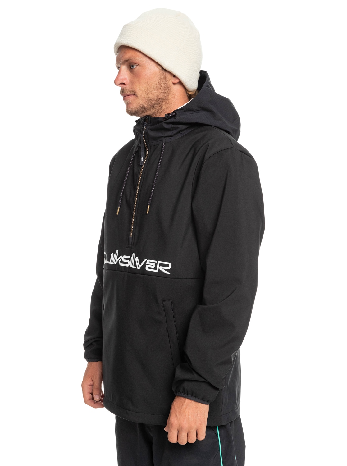 Quiksilver Fleecejacke »Live For The Ride«, mit Kapuze