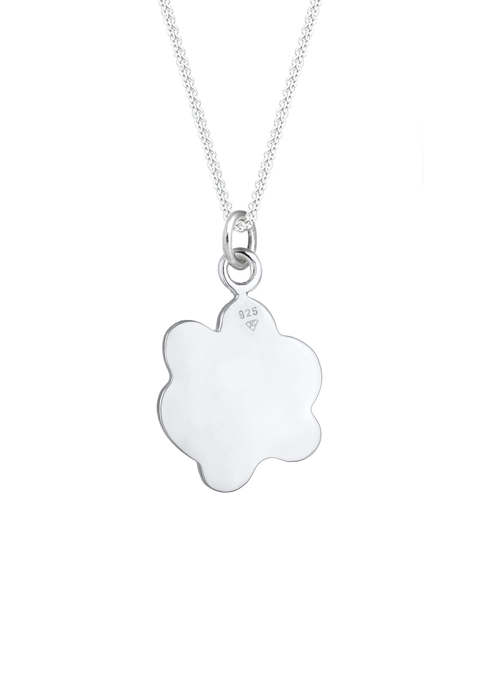 Elli Kette mit Anhänger »Halskette Pfote Symbol Hund 925 Silber«