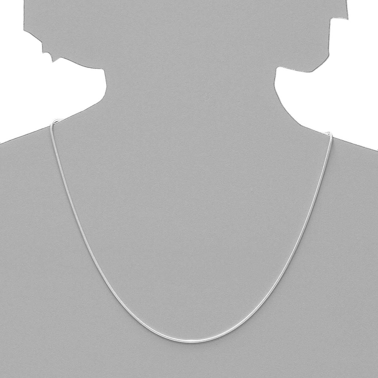 OSTSEE-SCHMUCK Silberkette »- Schlange 1,6 mm - Silber 925/000 -,«
