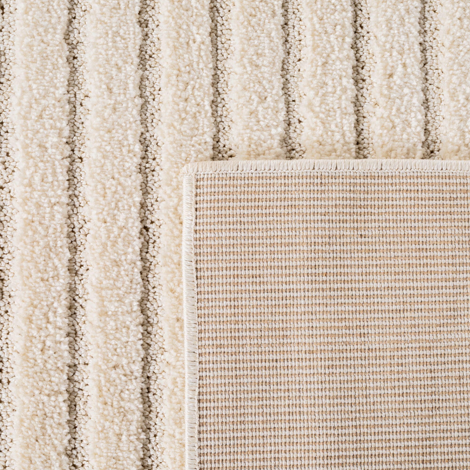 Ayyildiz Teppiche Teppich »ART 1123  , auch als Läufer und in Rund erhältlich« rund 8 mm Höhe Boho Design, 3D Optik, Struktur Hoch Tief, skandinavisch, Wohnzimmer