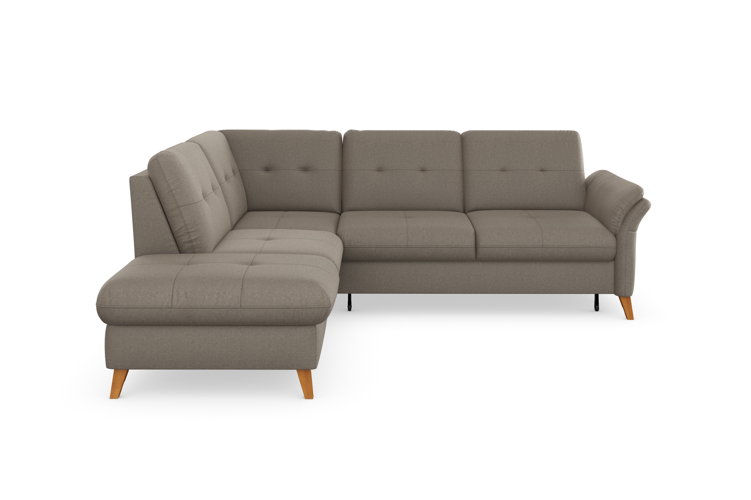 sit&more Ecksofa »Göteborg«, inkl. Sitztiefenverstellung, wahlweise mit Bettfunktion & Bettkasten