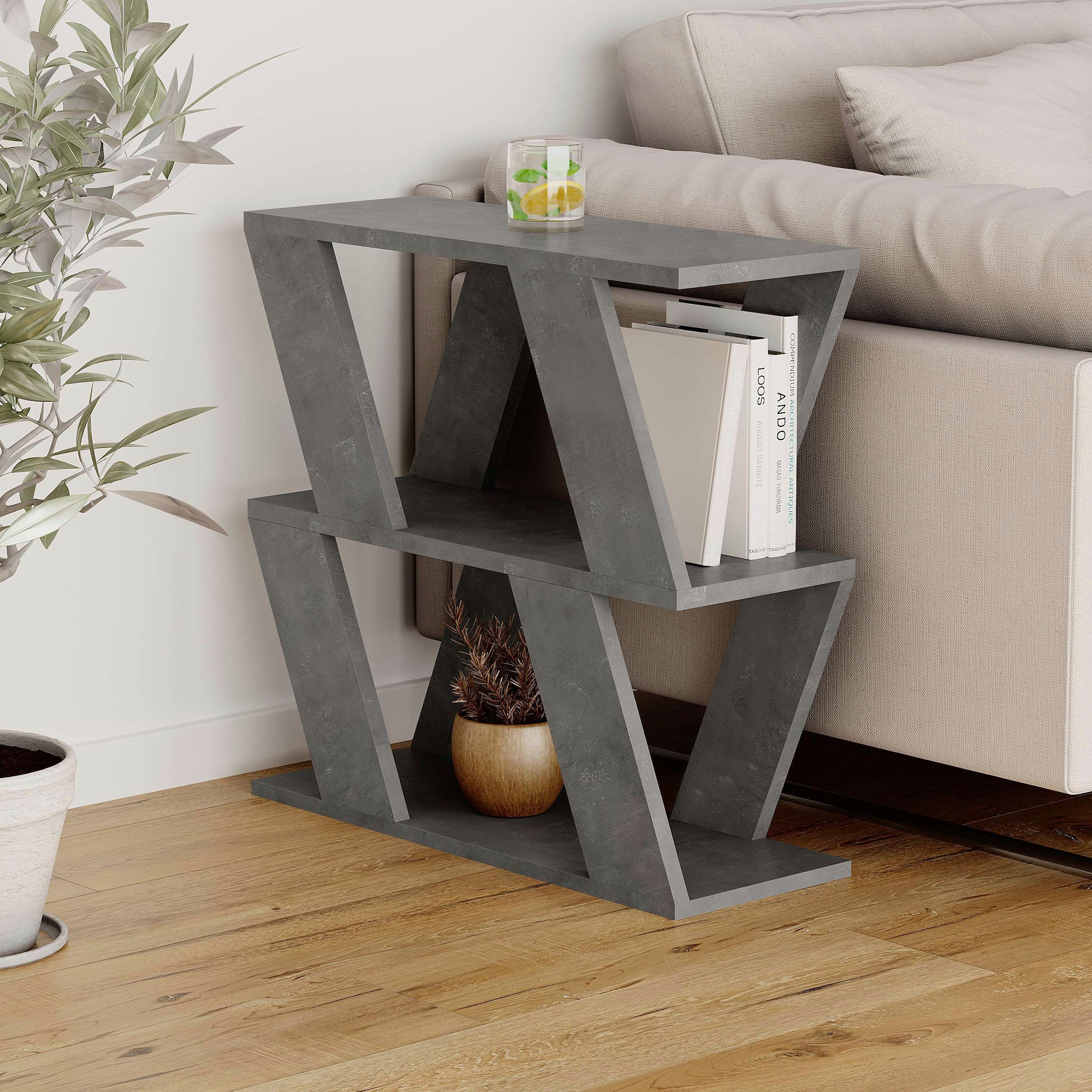 Decortie Beistelltisch »LAZENA BEISTELLTISCH«, (Packung, 1 St.), Leichte Montage, Lagerung, Platzsparend