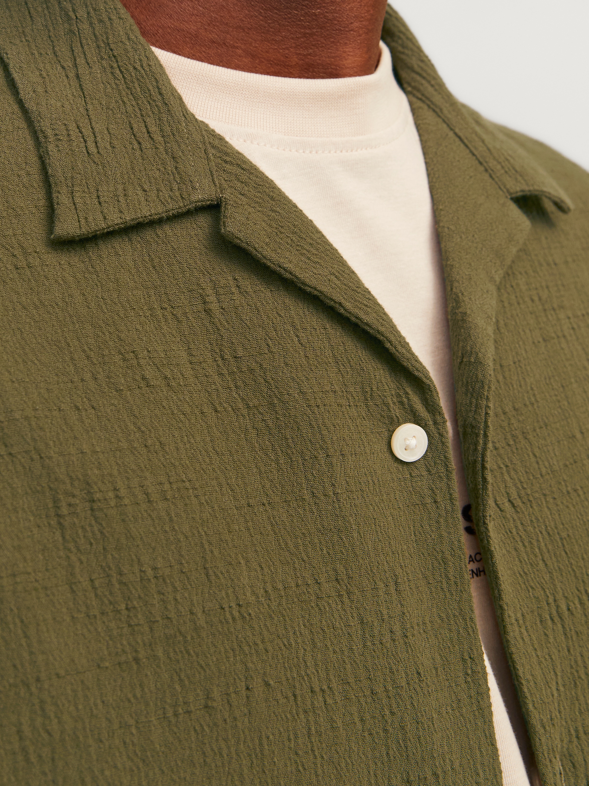 Jack & Jones Kurzarmhemd »JORLUKE CRINKLE RESORT SHIRT SS SN«