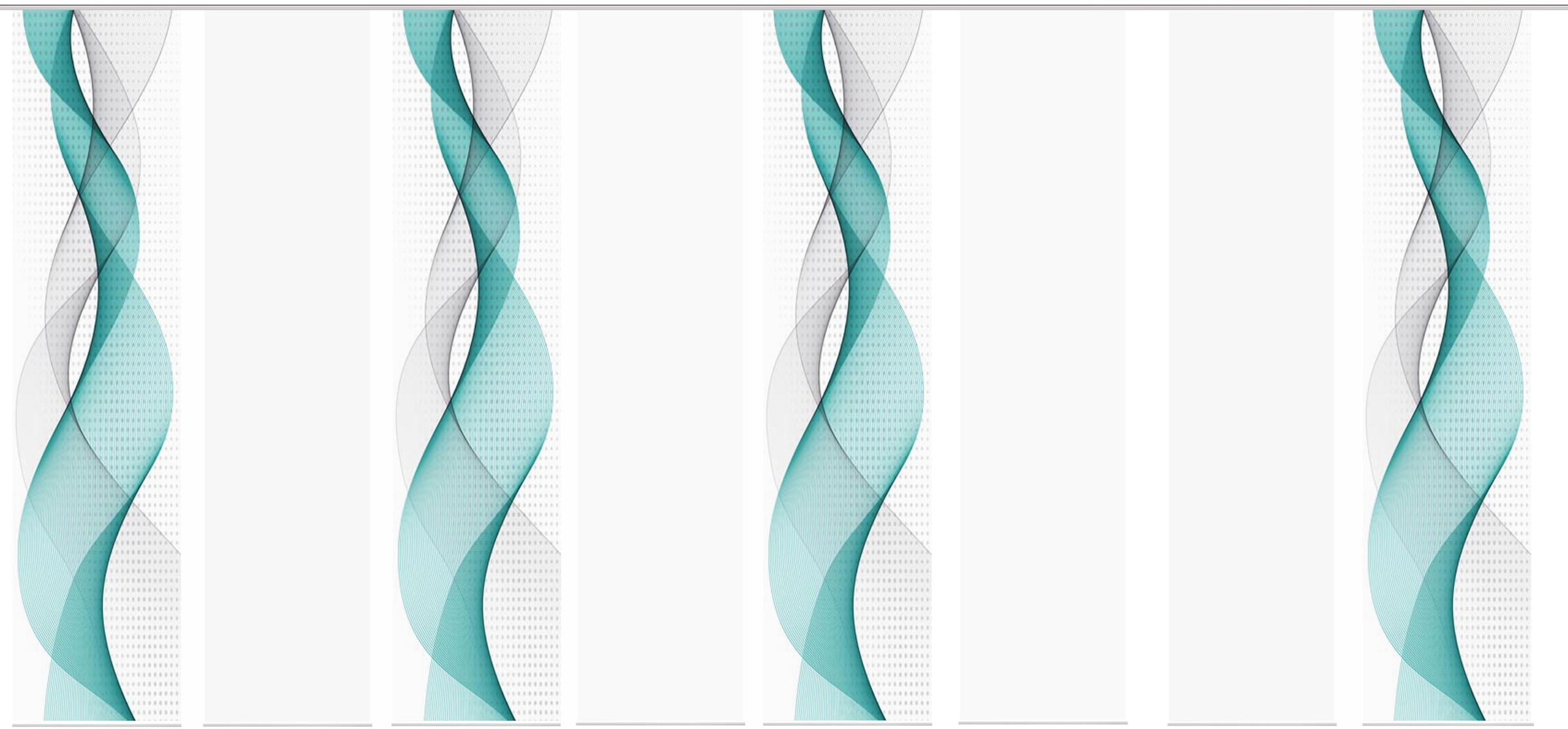 HOME WOHNIDEEN Schiebegardine »OPALIA 8ER SET« Paneelwagen 8 Stk. tlg. HxB: 245x60