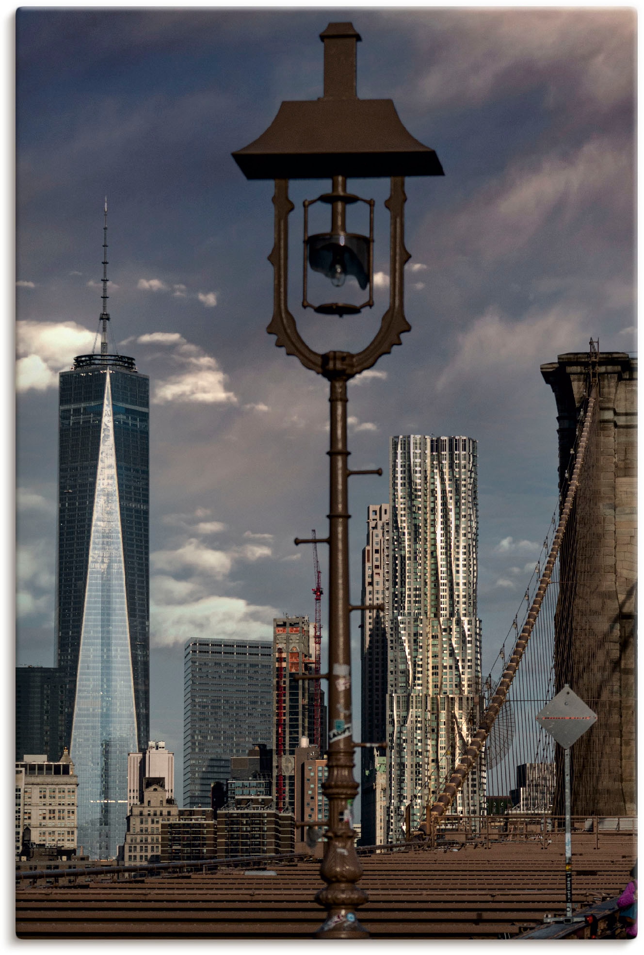 kaufen St.), (1 York Größen versch. als Wandbild Leinwandbild, Artland Wandaufkleber in »New Trade New Center«, York, Raten auf oder Poster World One Alubild,