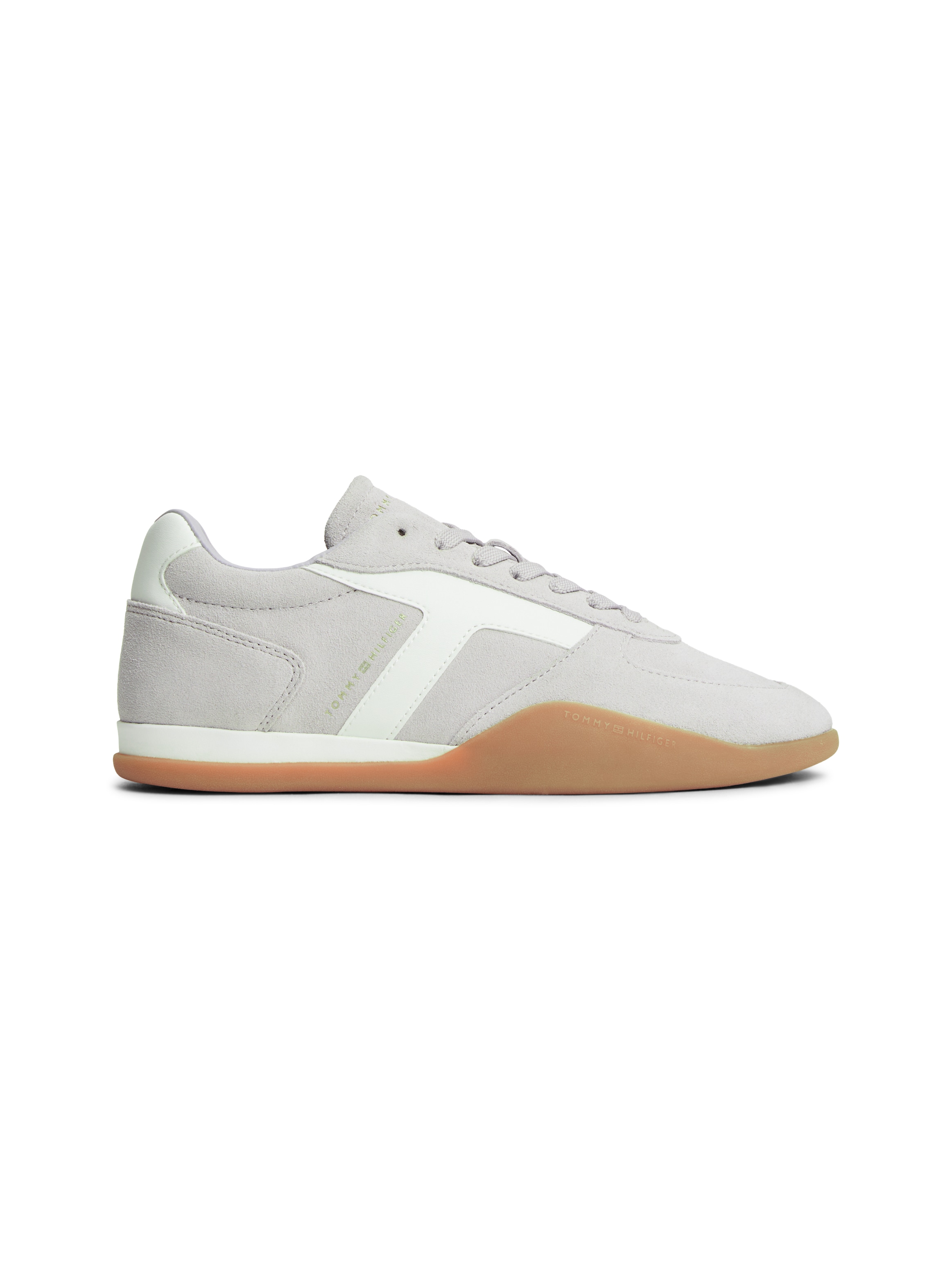 Tommy Hilfiger Sneaker »TH VINTAGE LOW RUNNER SUEDE«  Schnürschuh, Halbschuh, Freizeitschuh mit Kontrastbesätzen