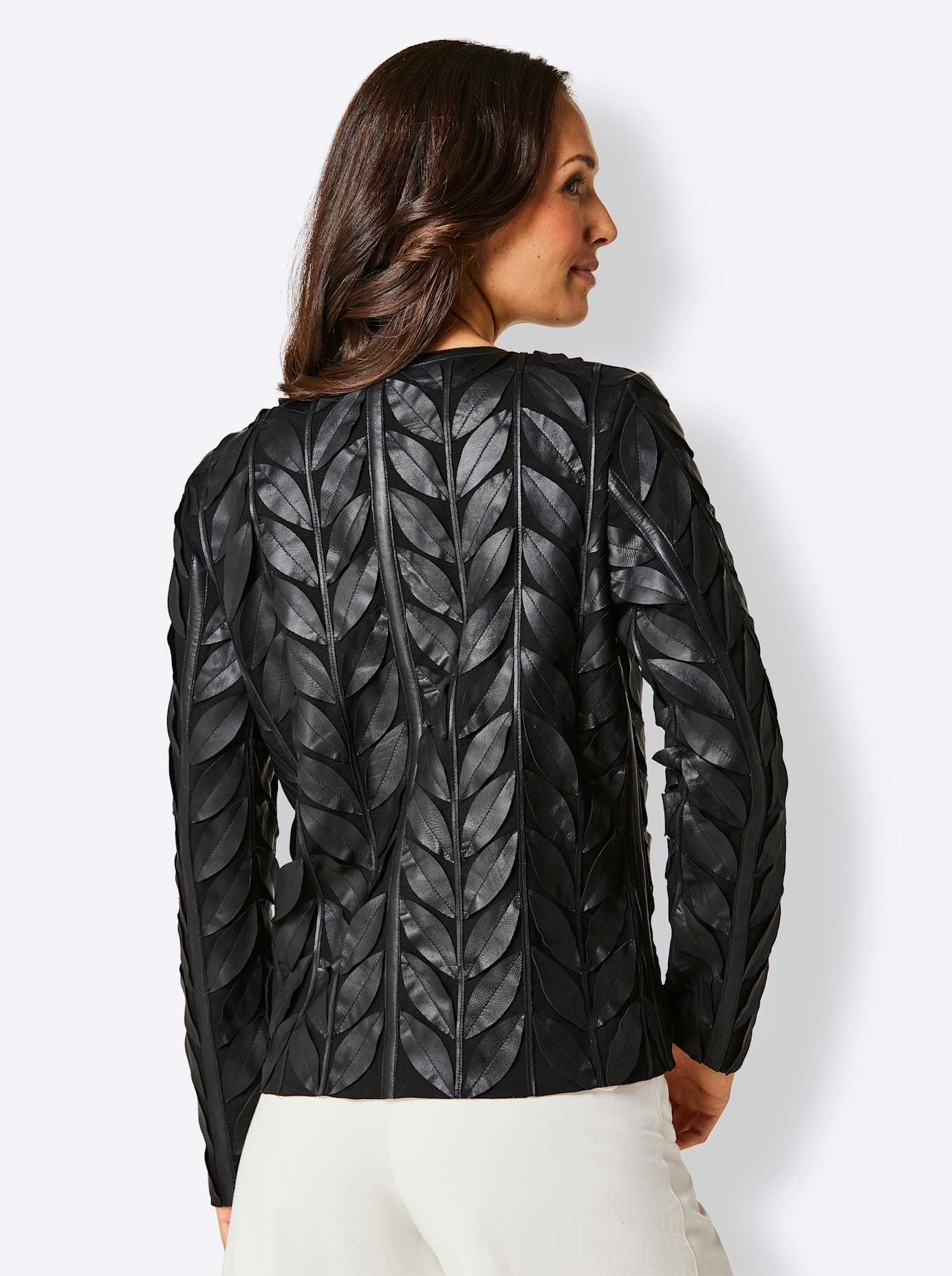 CREATION L PREMIUM Lederblazer »Lammnappa-Leder-Blazer«