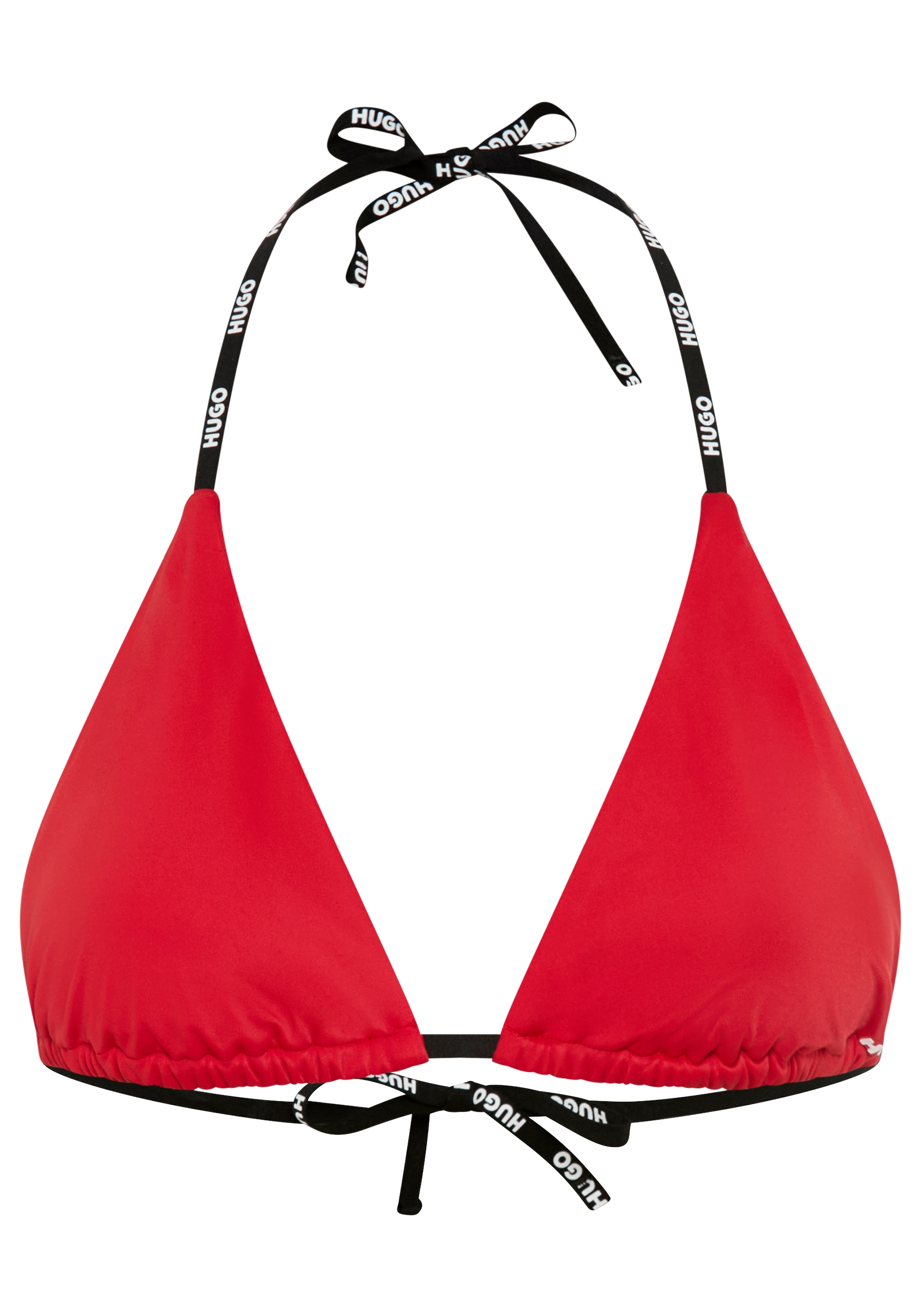 HUGO Underwear Triangel-Bikini-Top »Pure« mit Logobändern, herausnehmbare Polster