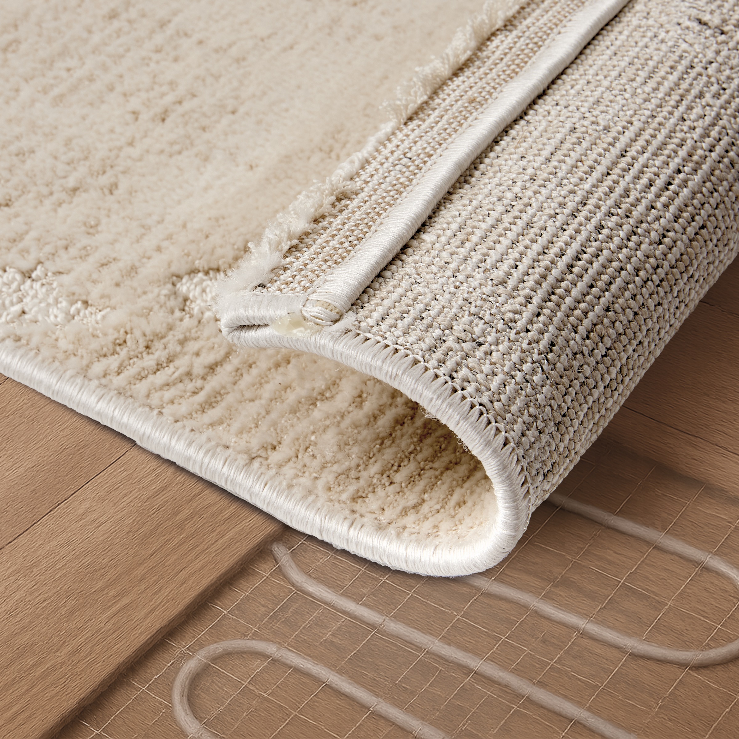 ASTRA Teppich »Lou 252«, rechteckig, 10 mm Höhe, Hoch Tief Struktur, Kurzflor, Wohnzimmer, Schlafzimmer