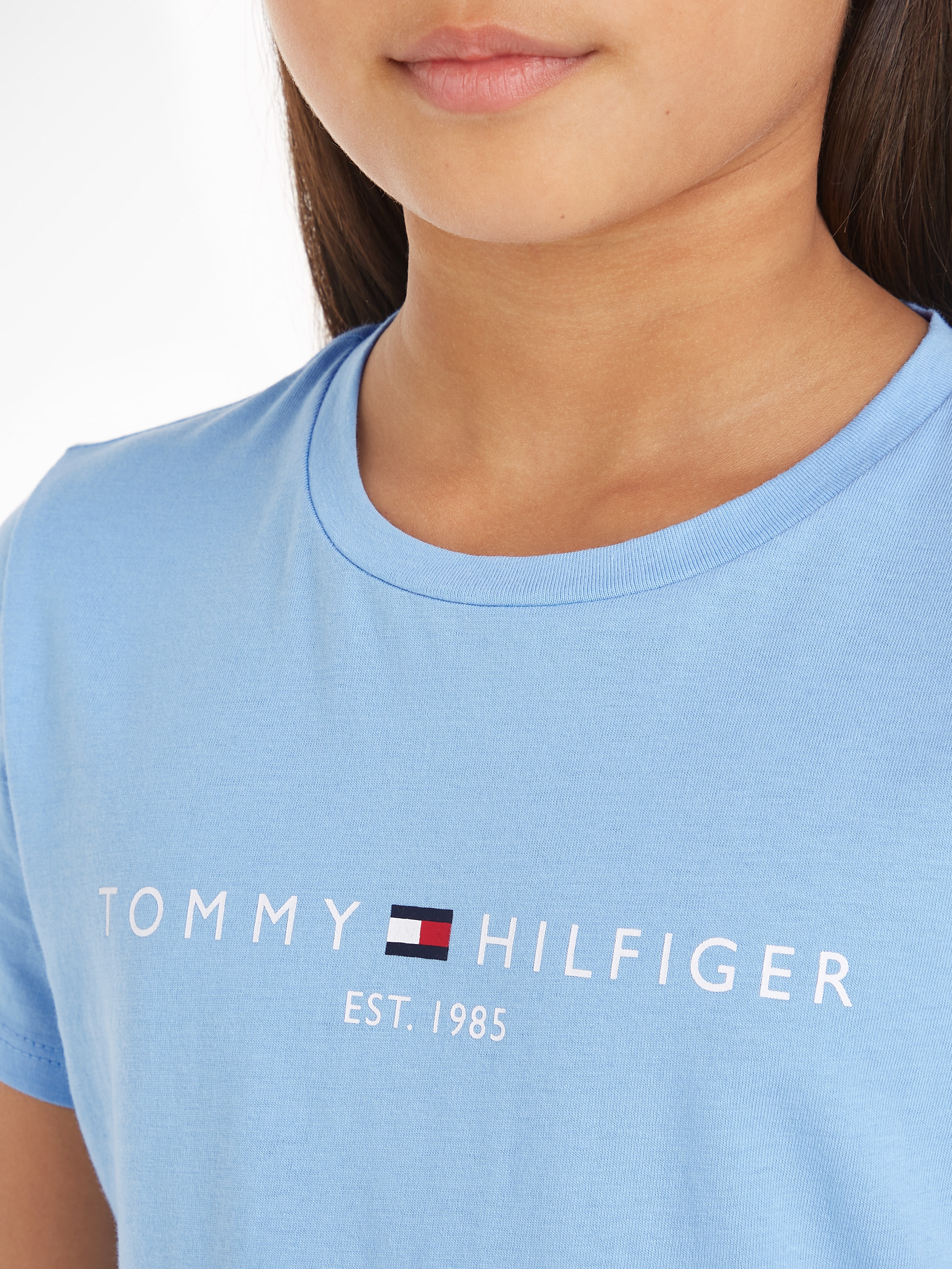 Tommy Hilfiger Kurzarmshirt »ESSENTIAL TEE S/S« 1 Stk. mit Tommy Hilfiger Logoschriftzug