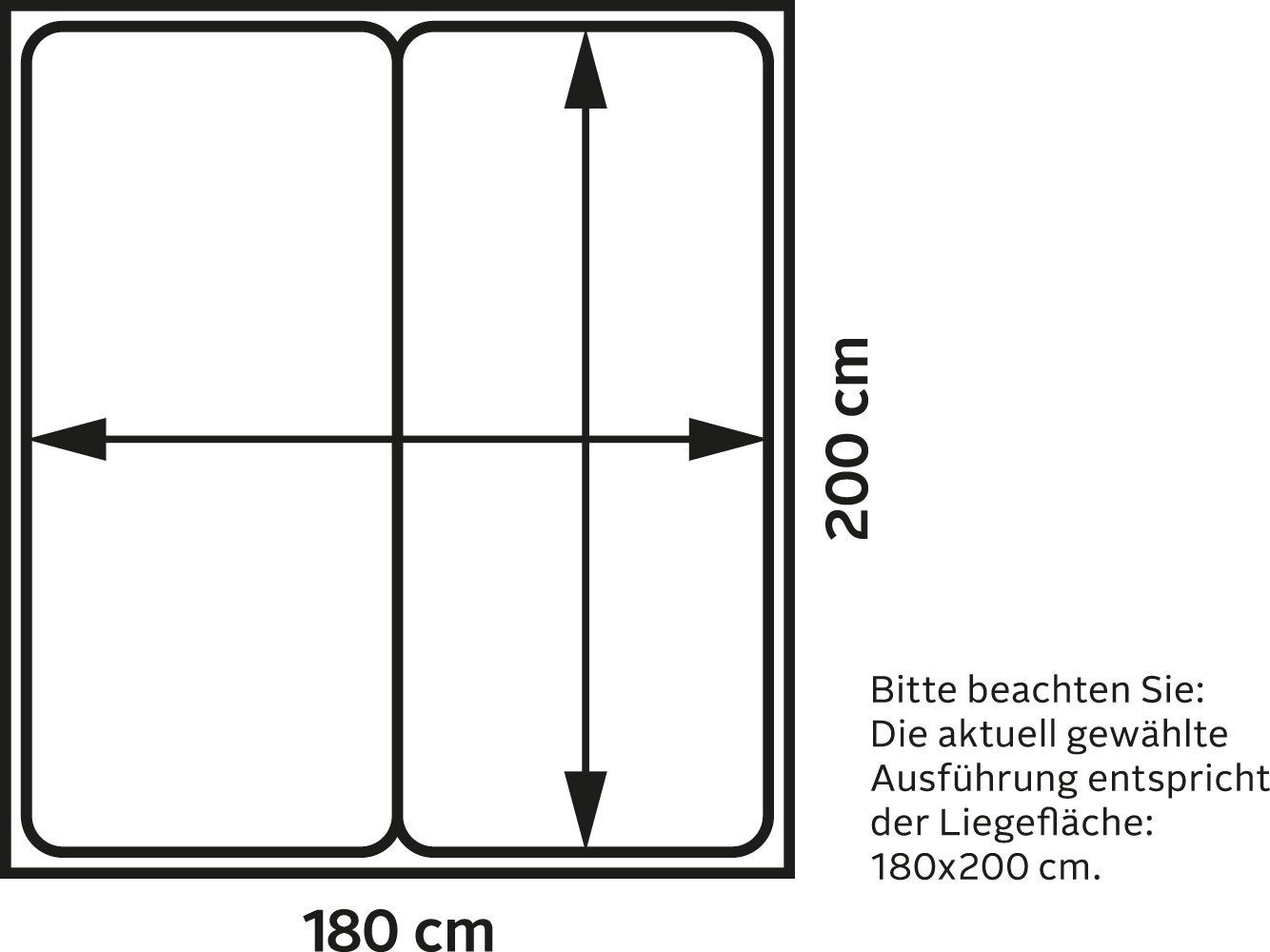 Schlaraffia Boxspringbett »Fidelio«, inkl GELTEX® Next Topper, Holzfuß in Eiche