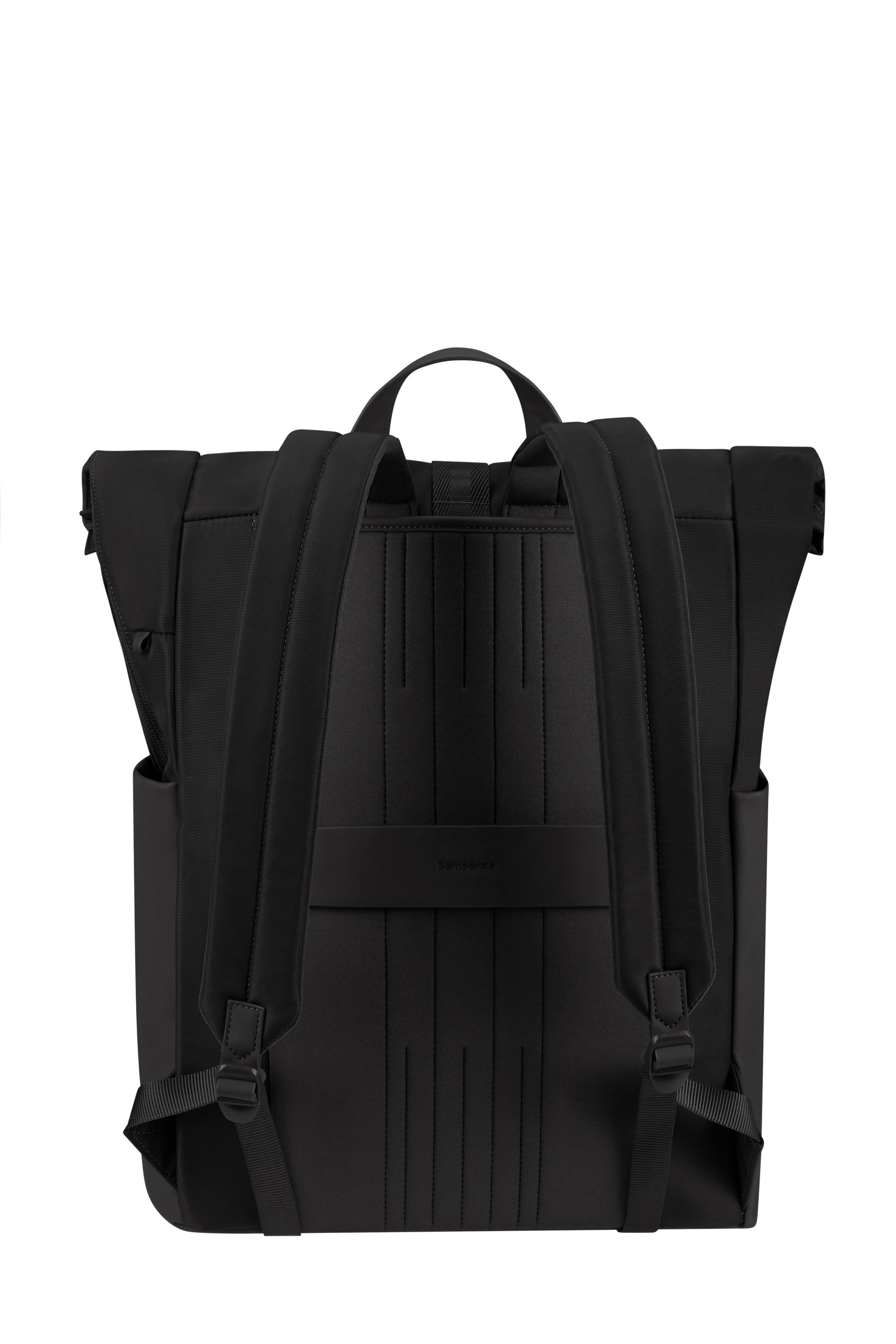 Samsonite Notebookrucksack »4PACK« Unisex Rolltop-Rucksack, Überschlag mit Klippverschluss