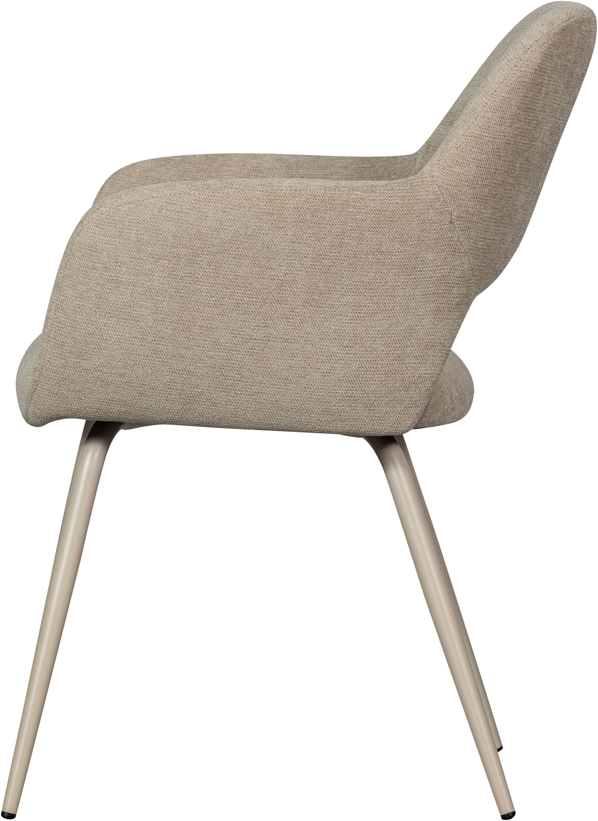 WOOOD Esszimmerstuhl »Jenny«, (Set), 2 St., gepolstert, 4-Fuß-Gestell, H 80 cm x B 58 cm