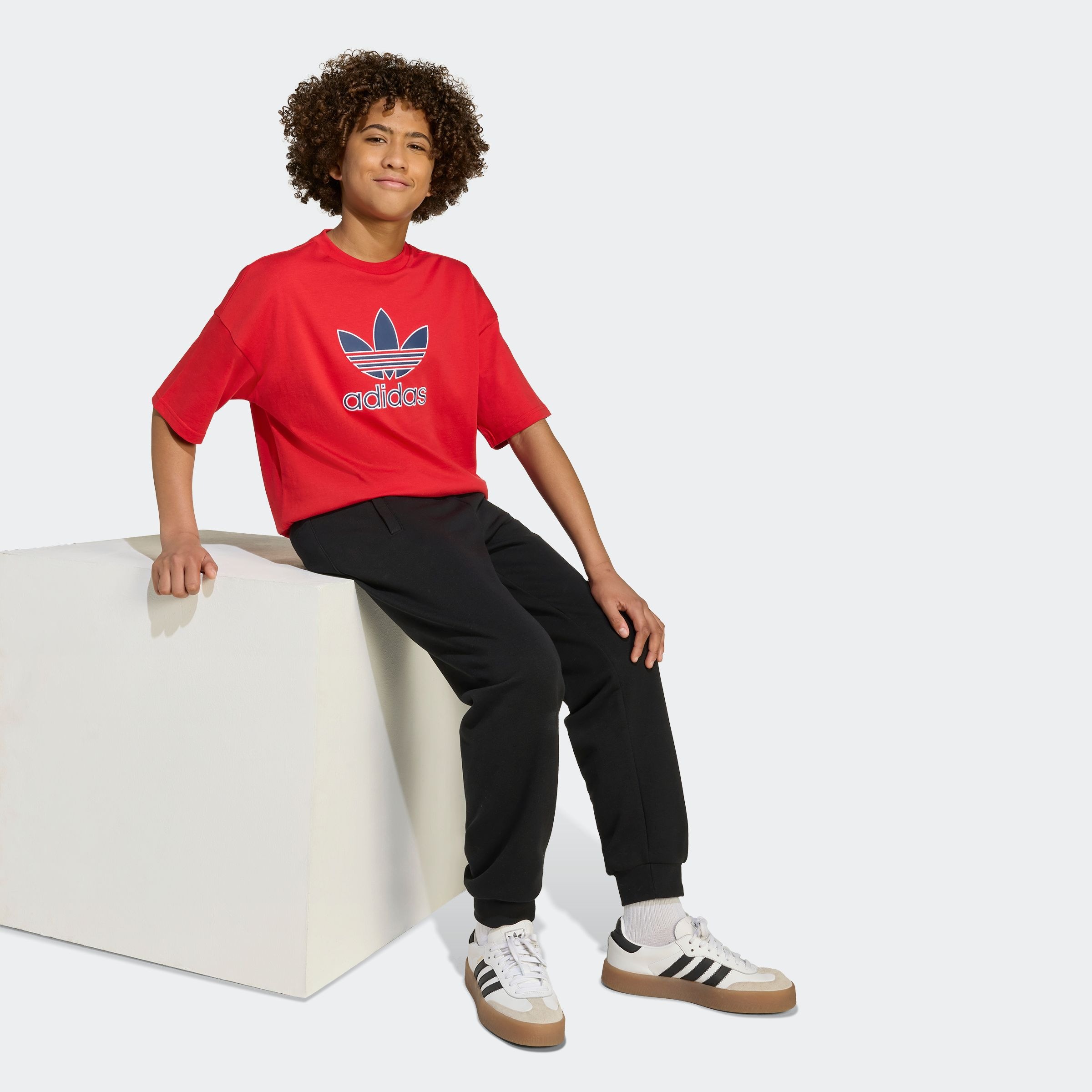 adidas Originals T-Shirt »TEE« lockerer und lässiger Schnitt, für Kinder, mit großem Trefoil-Logo