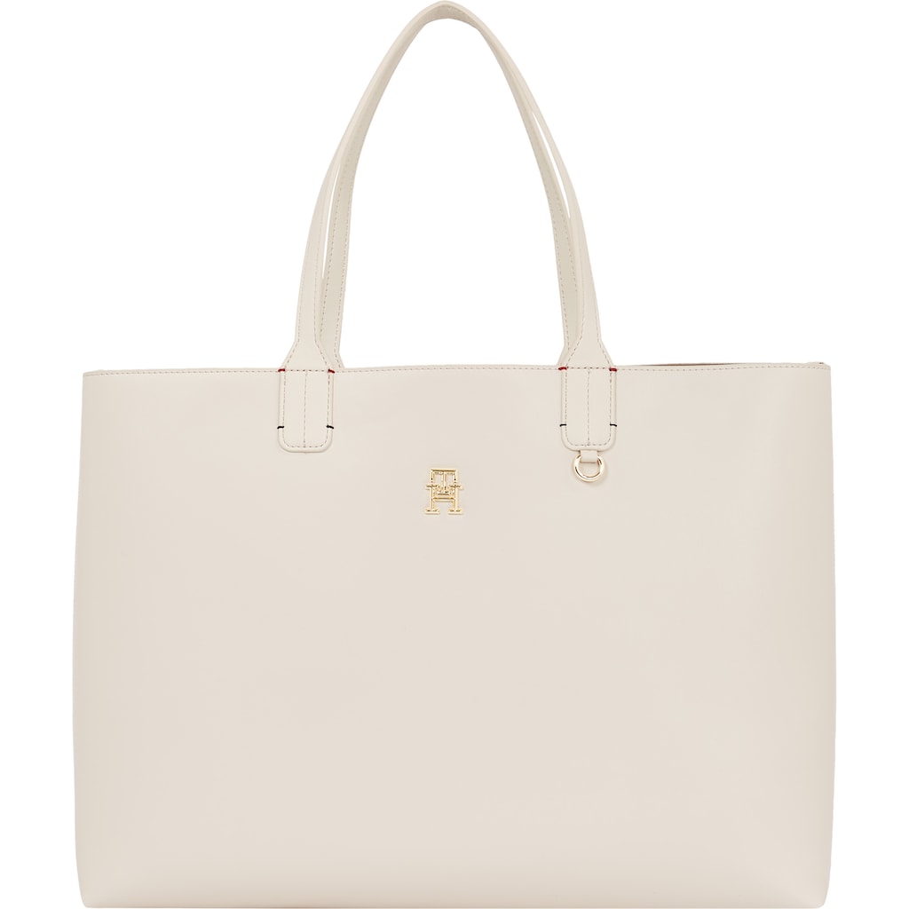 Tommy Hilfiger Shopper »ICONIC TOMMY TOTE SOLID« mit kleiner abnehmbarer Reißverschlusstasche Tommy Hilfiger Shopper »ICONIC TOMMY TOTE SOLID« mit kleiner abnehmbarer Reißverschlusstasche