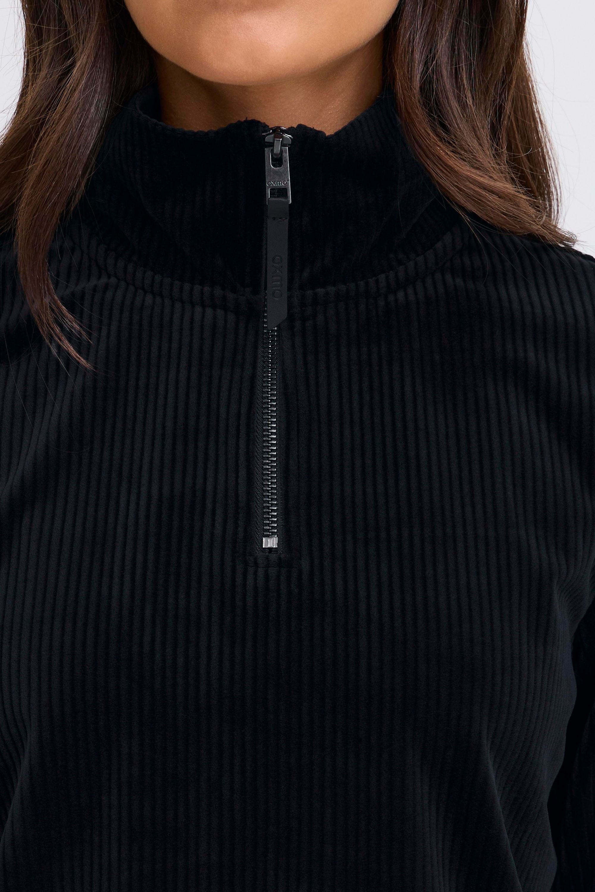 OXMO Troyer »Longsweatshirt OXEBBA HALFZIP«