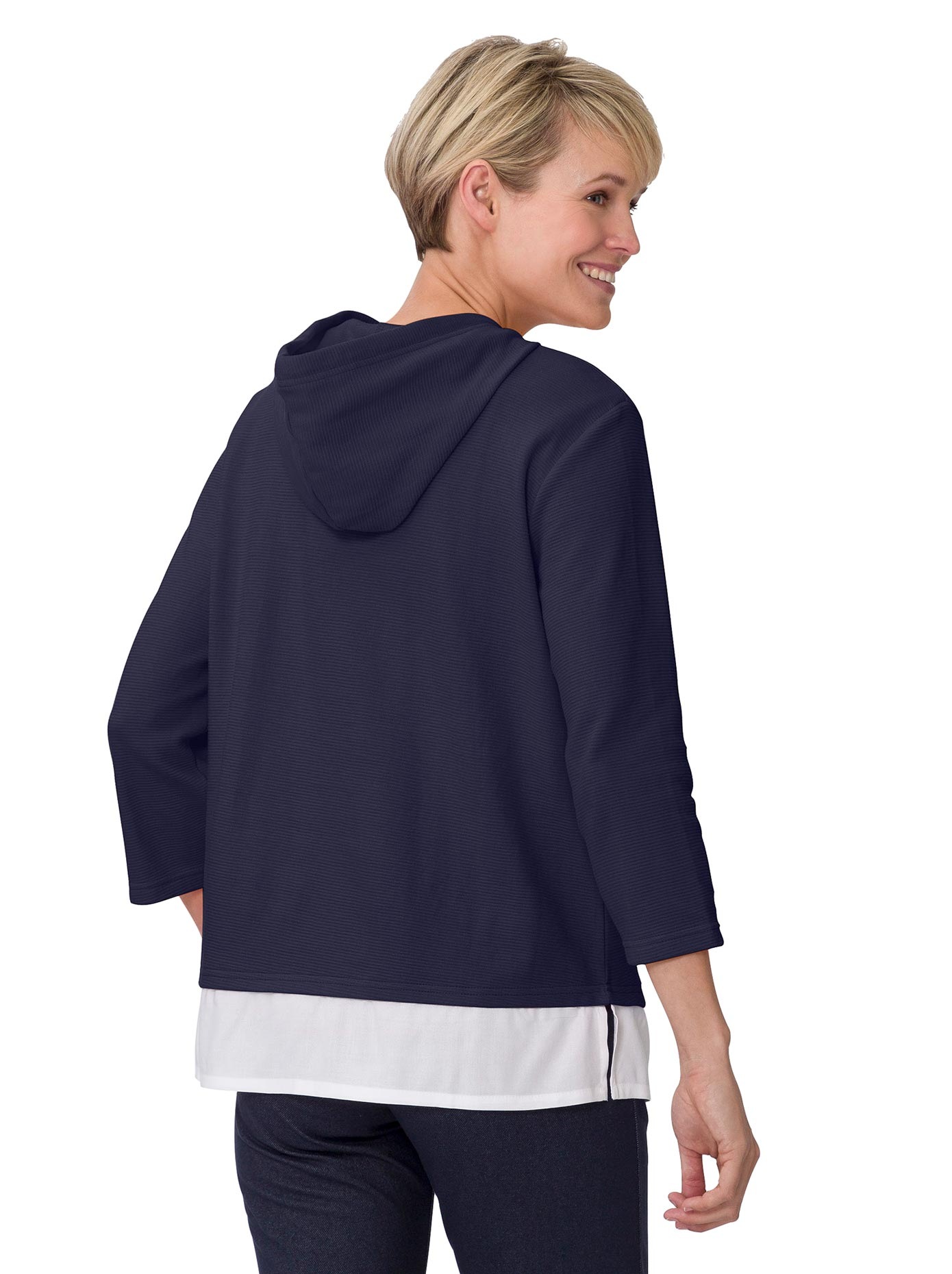 Classic Basics Kapuzenshirt »2-in-1-Shirt« (1 tlg.)
