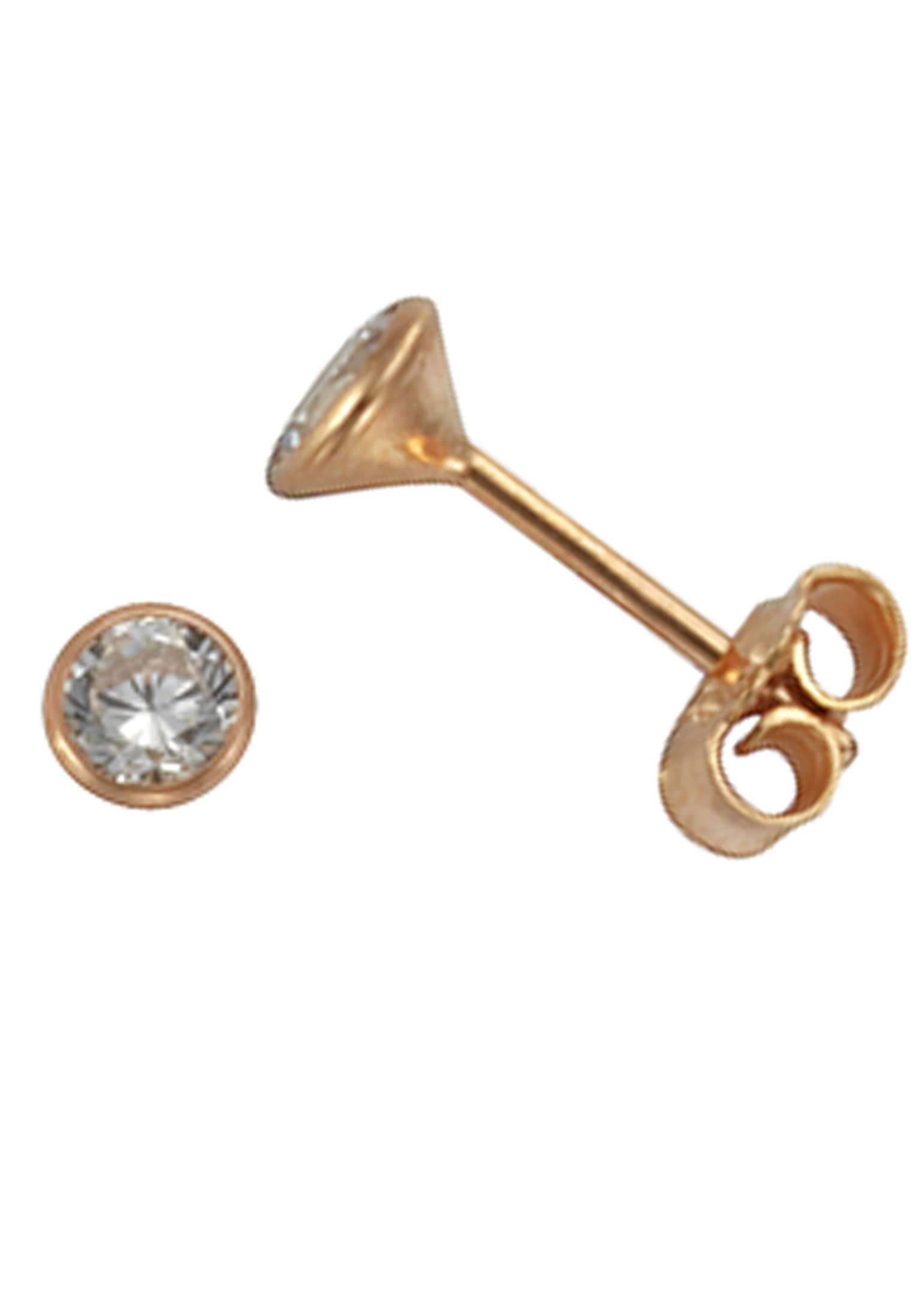 Firetti Paar Ohrstecker »Schmuck Geschenk Silber 925 Ohrschmuck Solitär« mit Zirkonia (synth.)