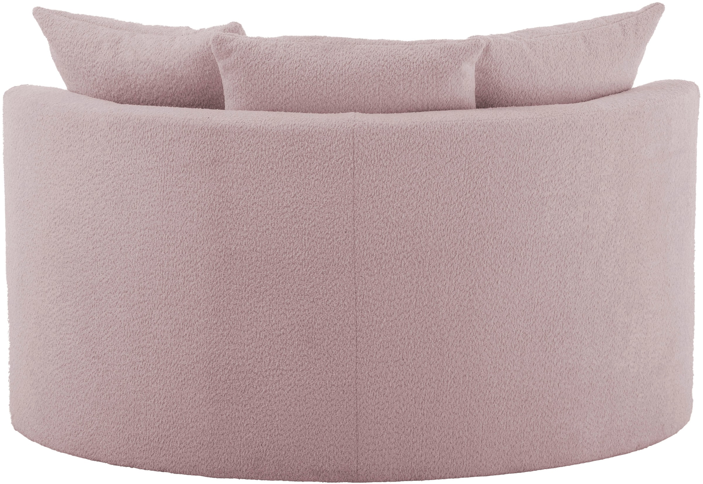 LeGer Home by Lena Gercke XXL-Sessel »ISALIE, Rundsessel mit Hocker, Lesesessel, Loveseat, Big-Sessel«, (Set), trendige Stoffe, mit 3 Zierkissen, große Sitzfläche