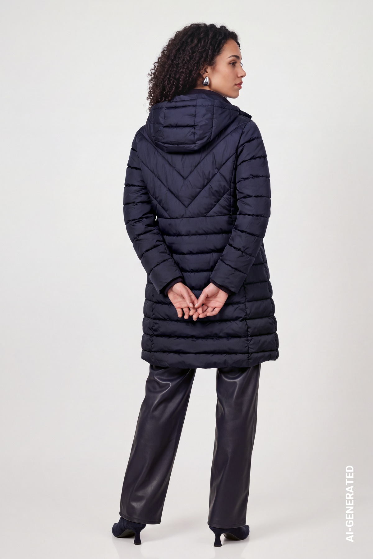 Monari Steppmantel Regular fit mit Kapuze