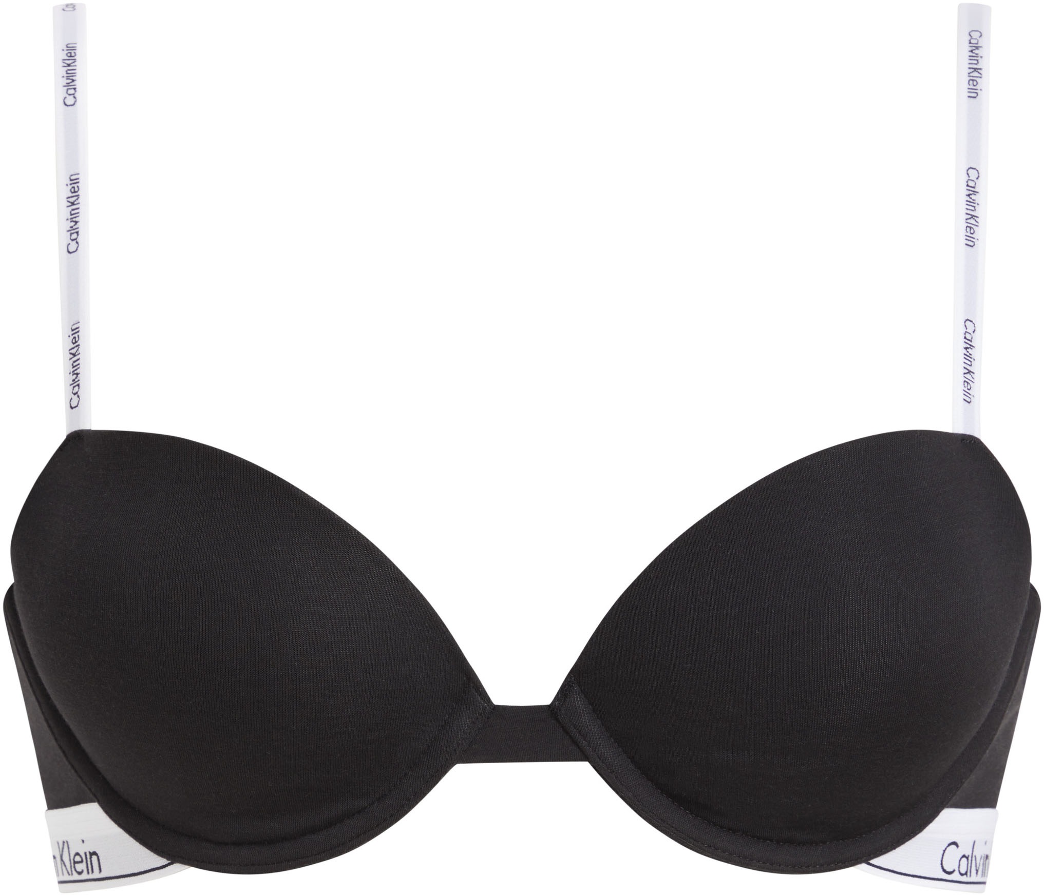 Calvin Klein Underwear Bügel-BH »LIGHTLY LINED DEMI«, mit Logoschriftzug am Träger