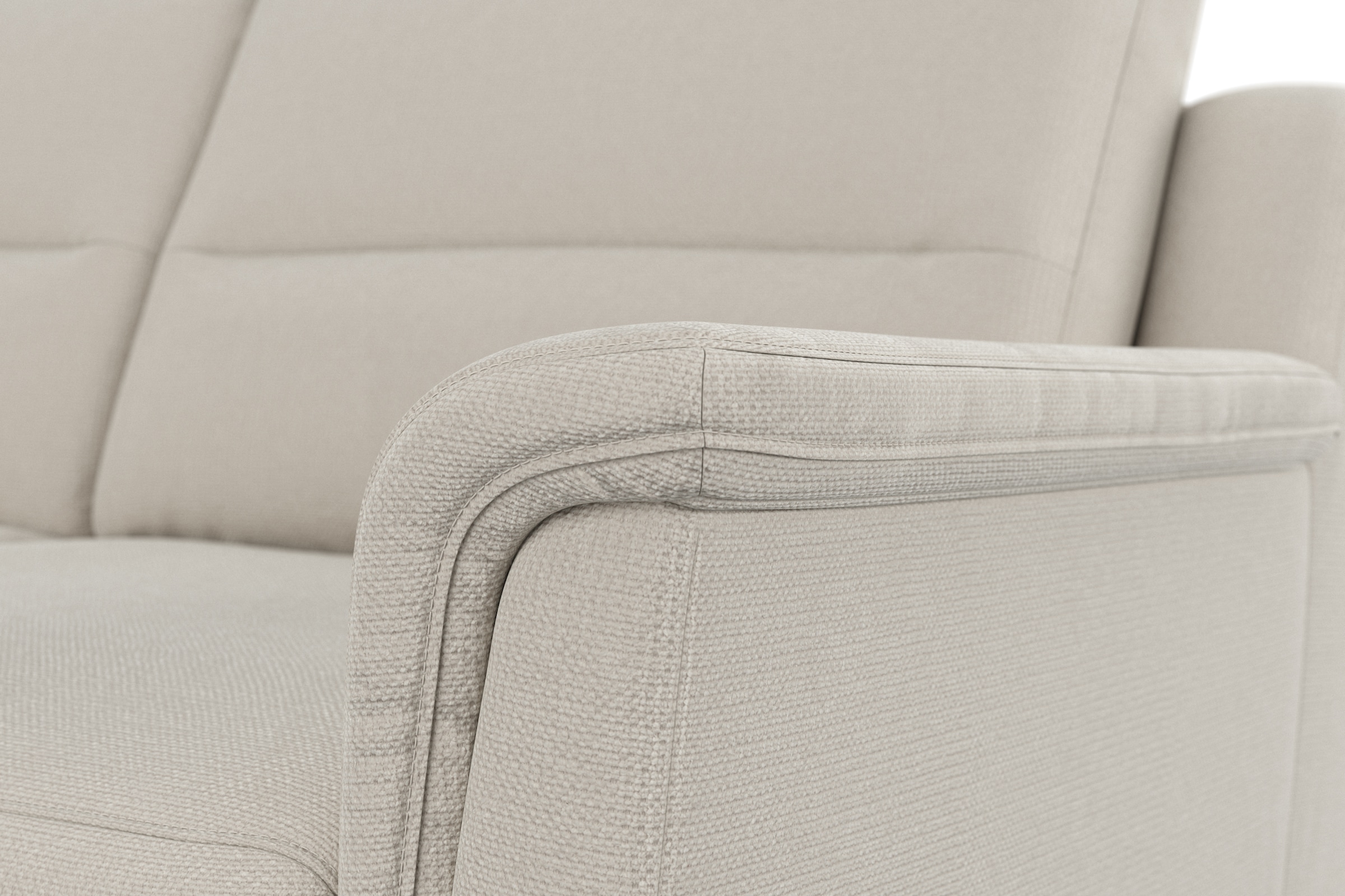 sit&more Ecksofa »Farö L-Form«, inklusive Federkern, wahlweise mit Bettfunktion und Bettkasten