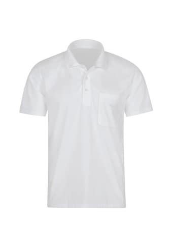 Poloshirt »TRIGEMA Poloshirt aus Single-Jersey«, (1 tlg.)