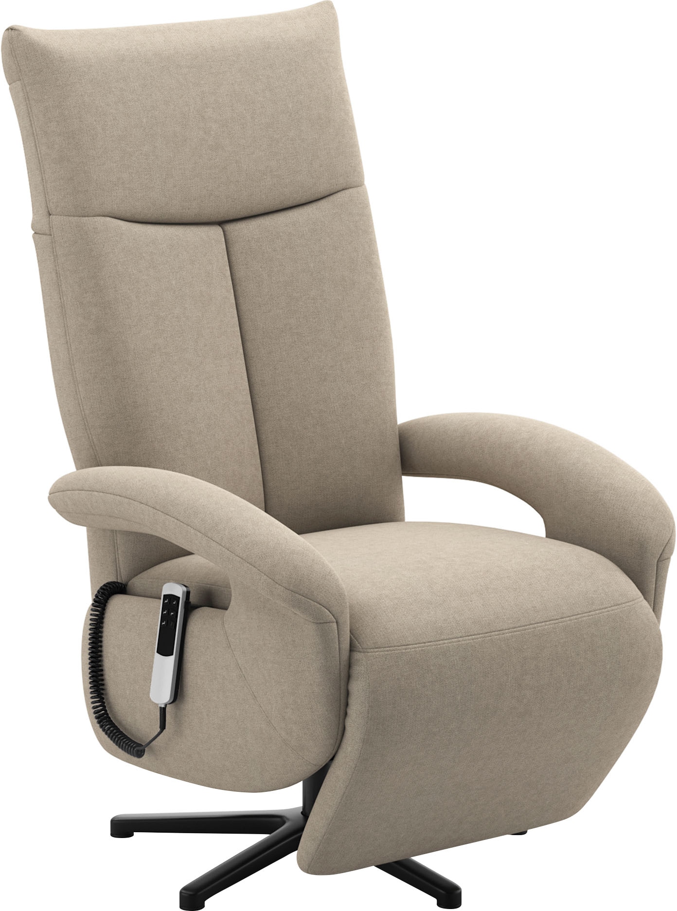sit&more TV-Sessel »TV Emely«, wahlweise manuell oder elektrischer Funktion mit Akku